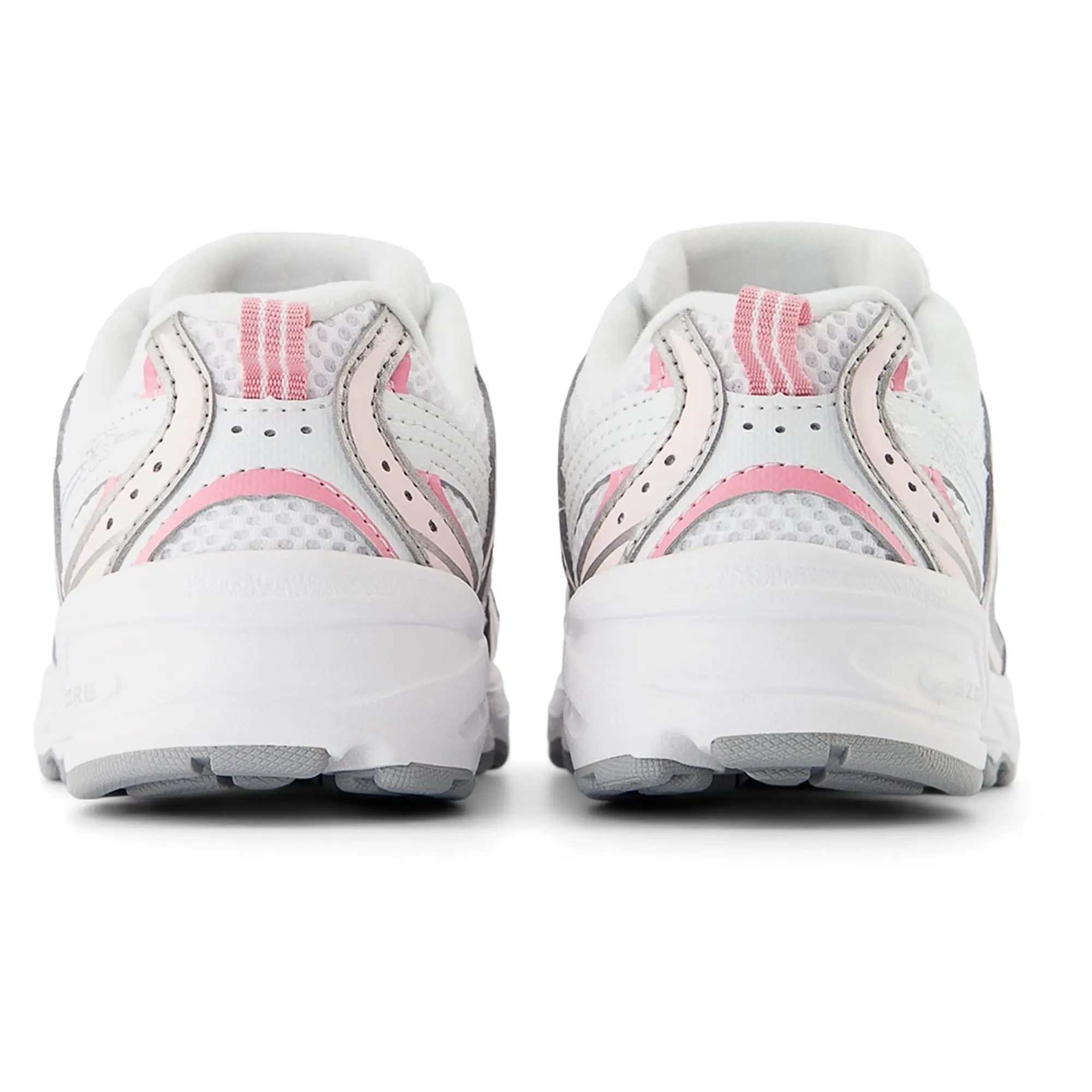 New Balance Kids' 530 Bungee in White/Blue/Grey Synthetic