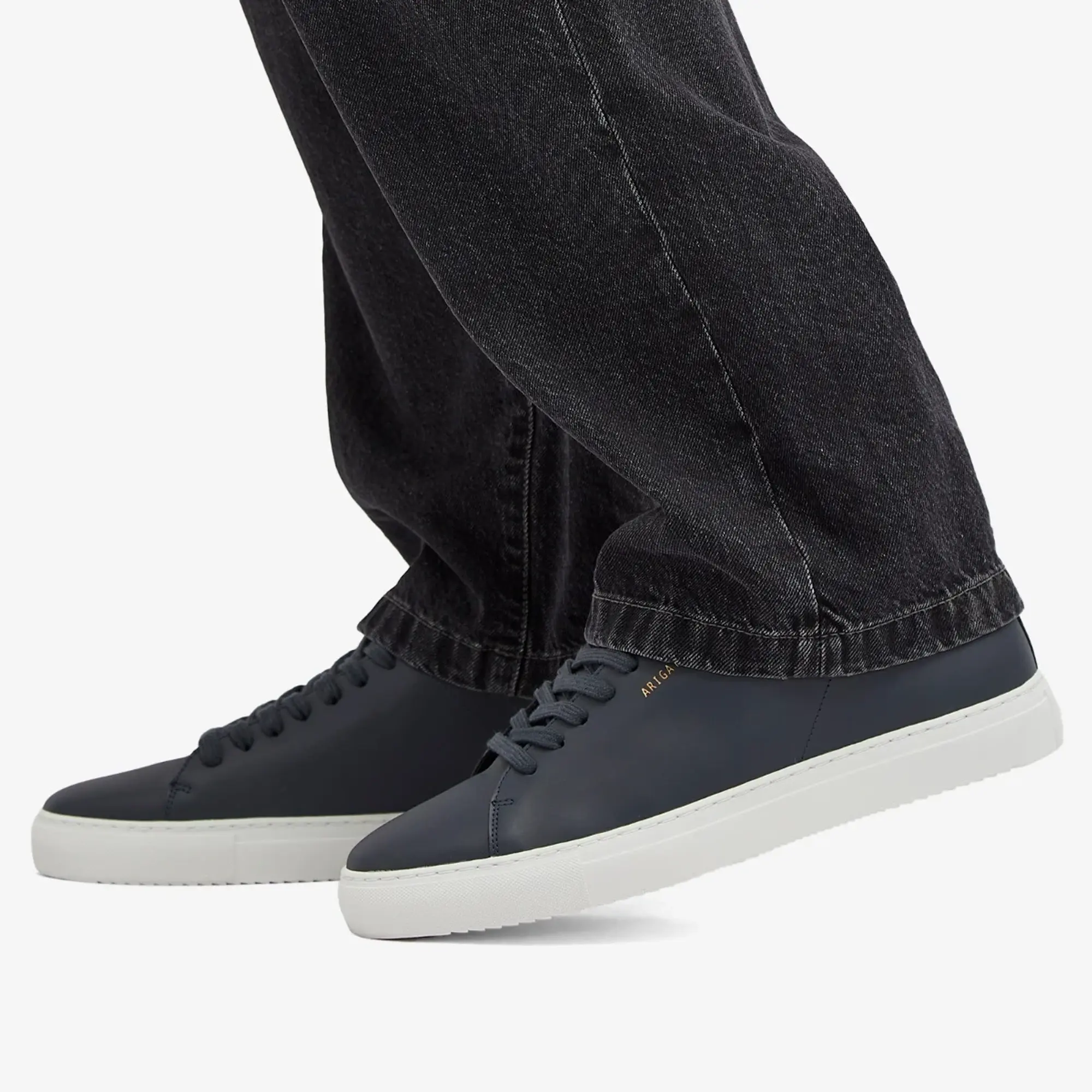 Axel Arigato Men's Clean 90 Sneaker Navy Leather