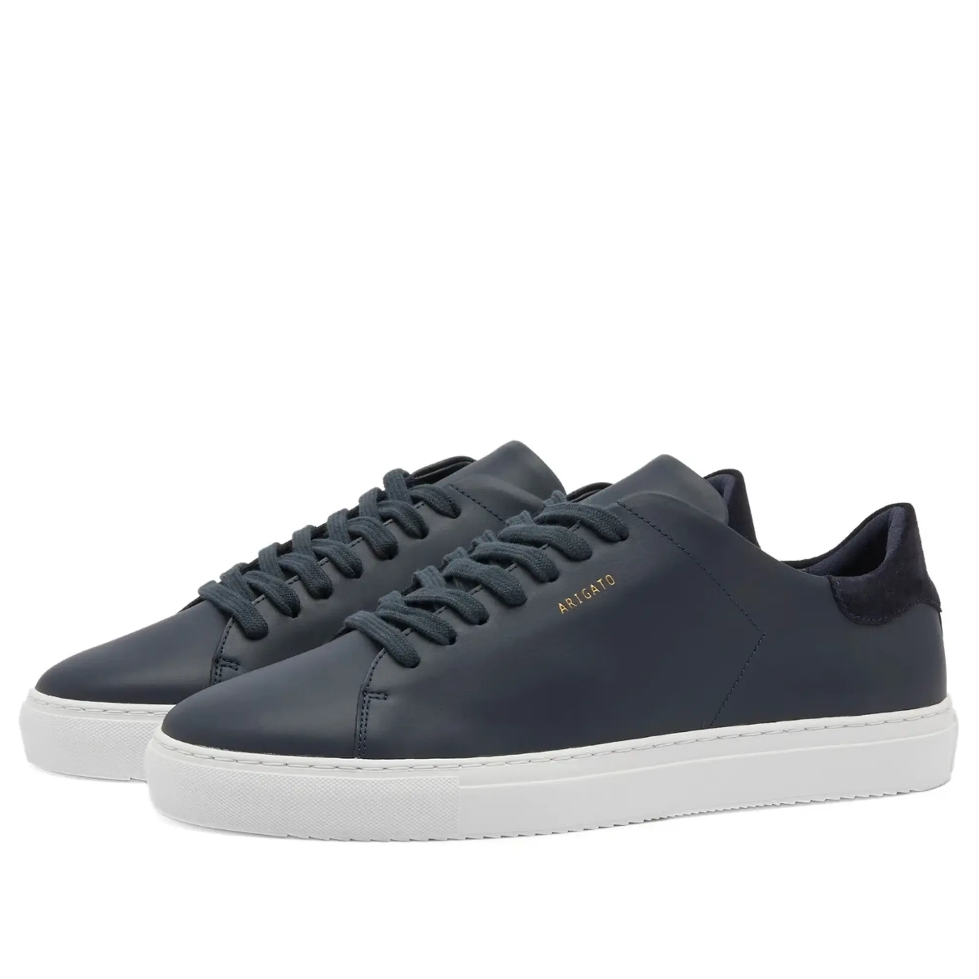 Axel Arigato Men's Clean 90 Sneaker Navy Leather