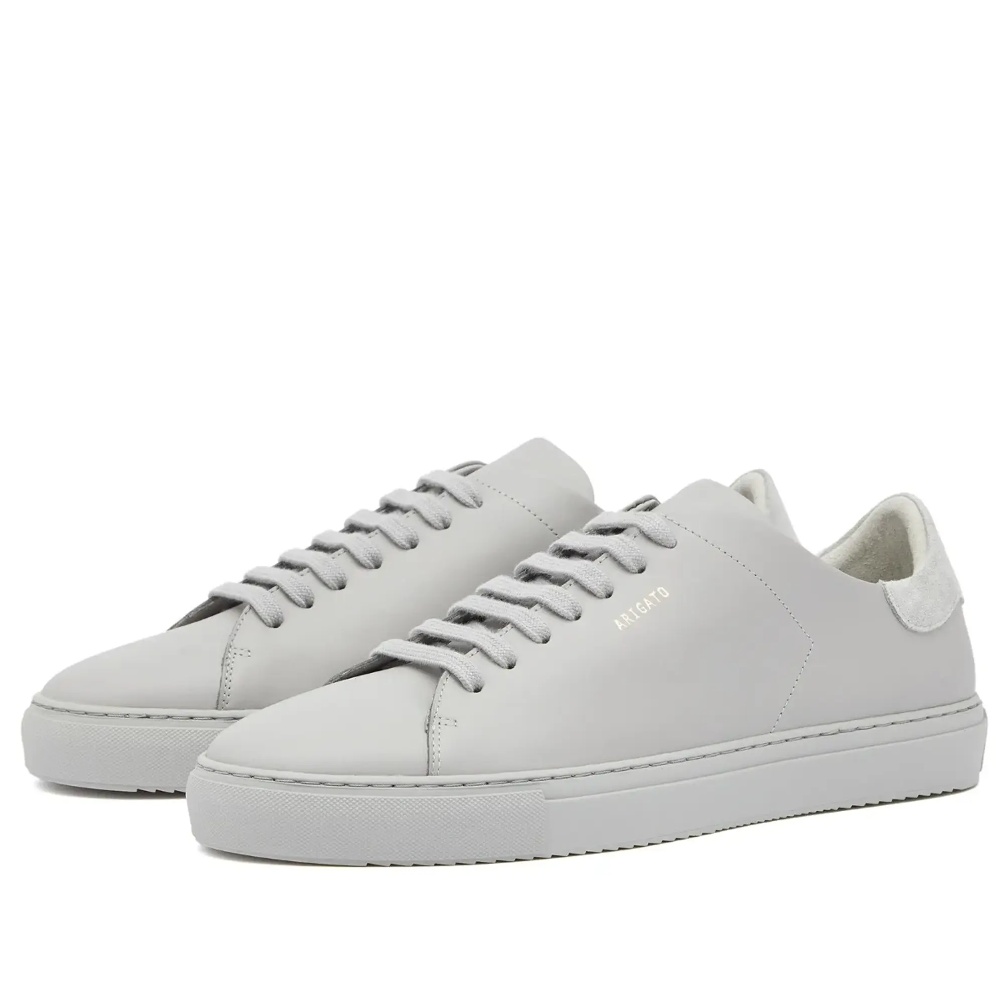 Axel Arigato Men's Clean 90 Sneaker Monochrome Grey Leather