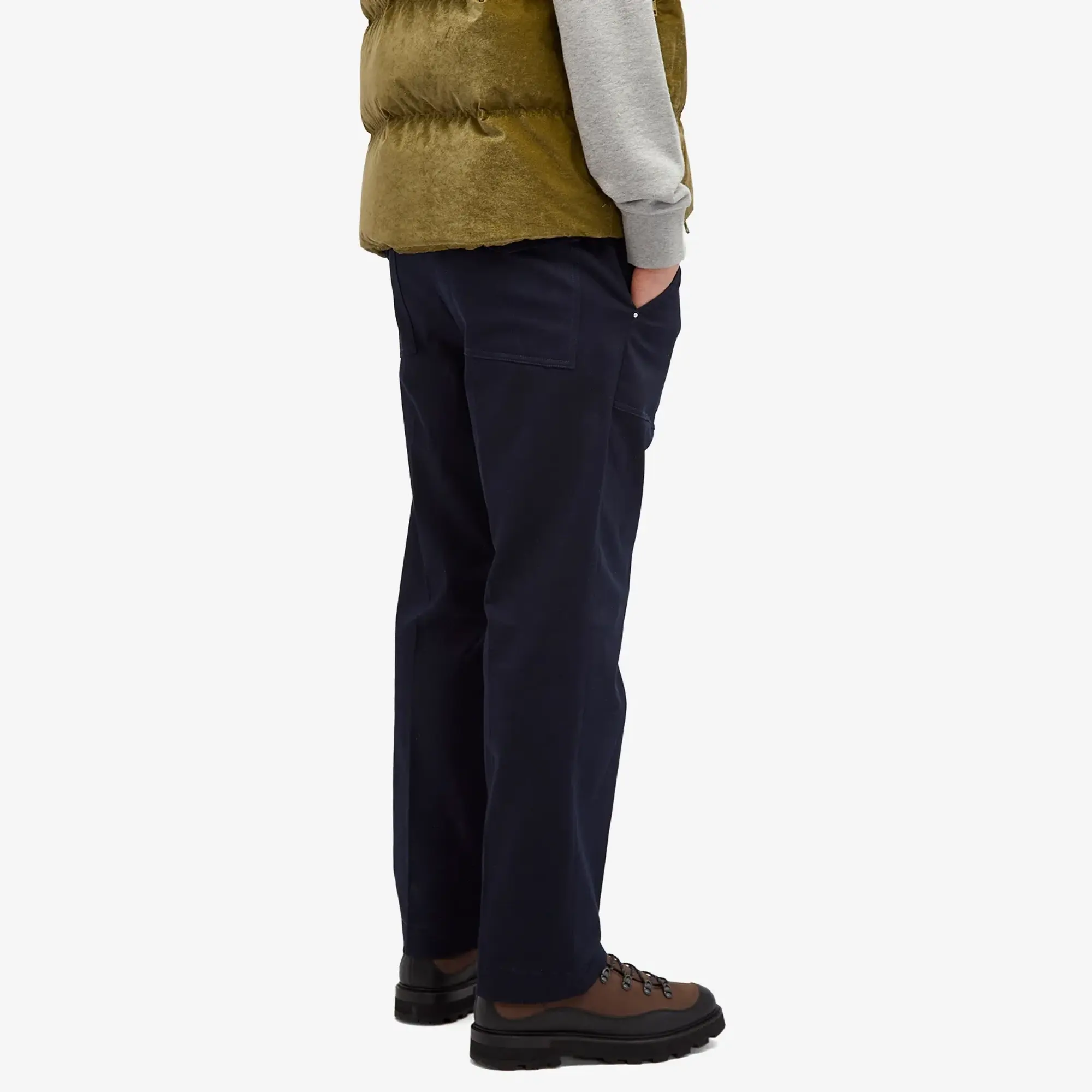 Moncler Men's Cotton Trousers Navy
