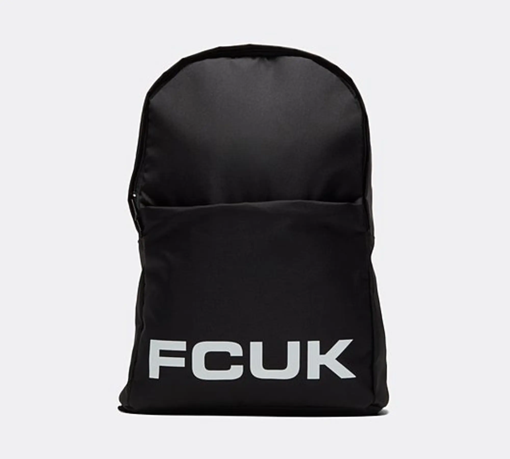 French Connection Big Logo Backpack Black TBUTHBLK FOOTY.COM