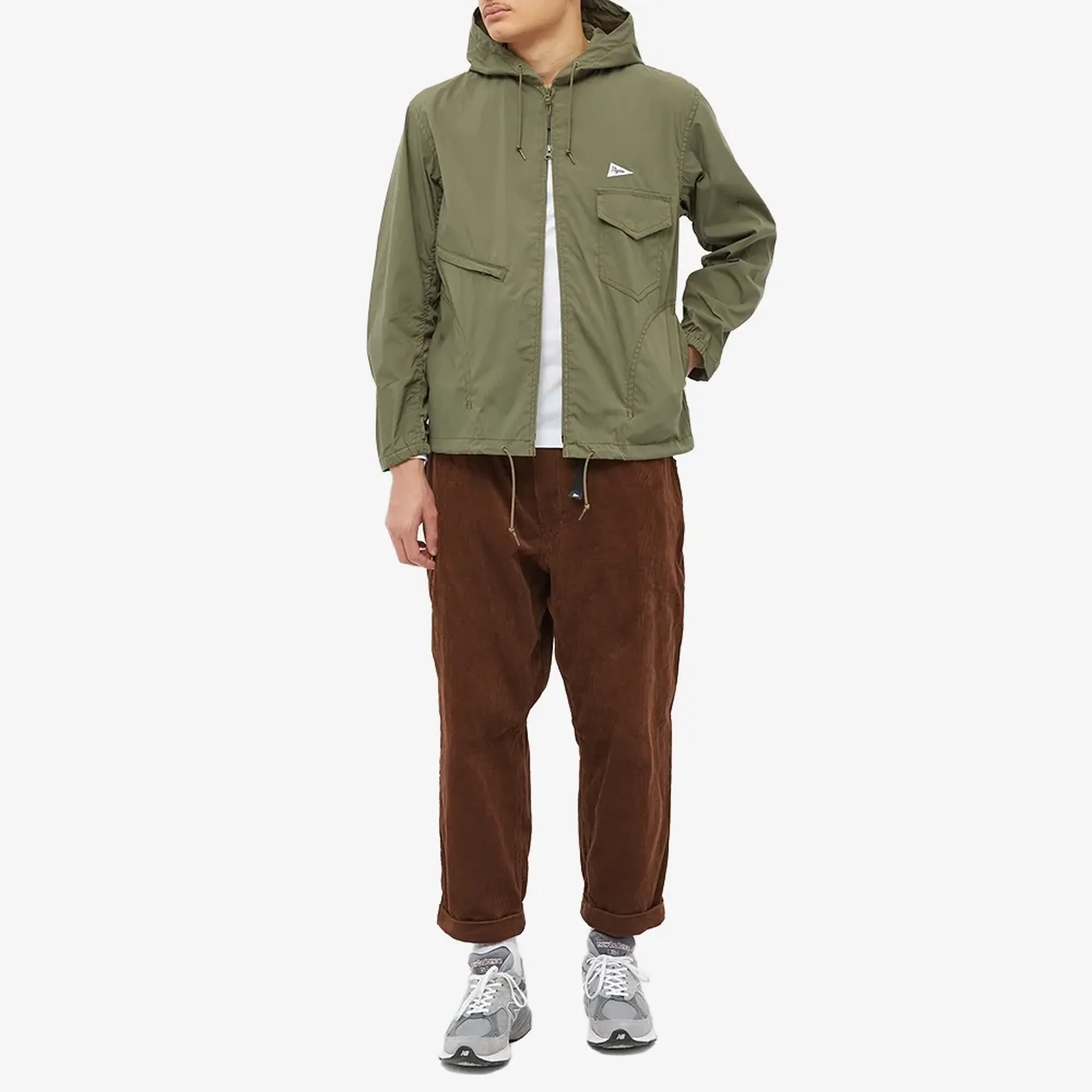 Pilgrim Surf + Supply Men's Russel Zip Parka Olive | 36180527139