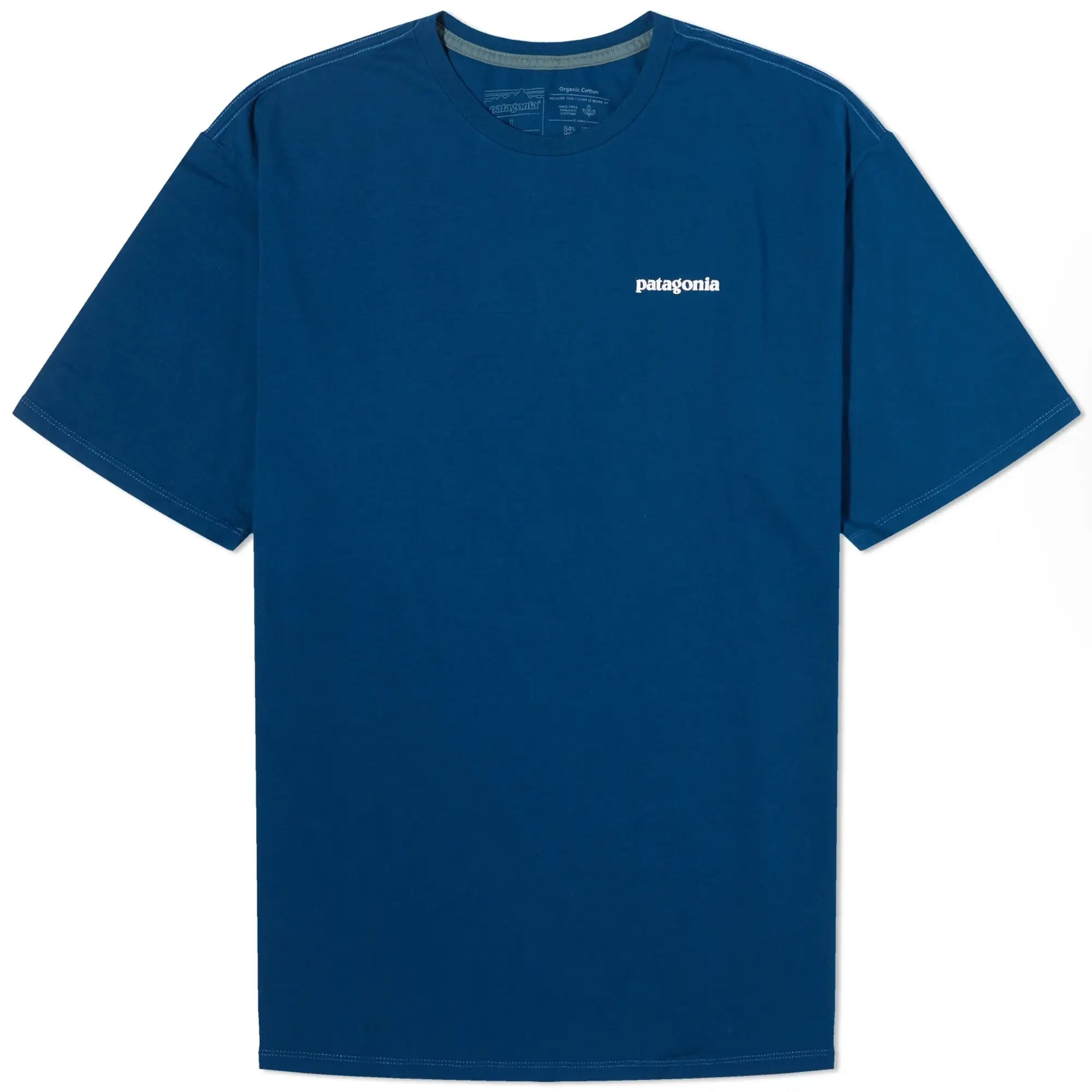 Patagonia P-6 Mission Organic T-Shirt Lagom Blue