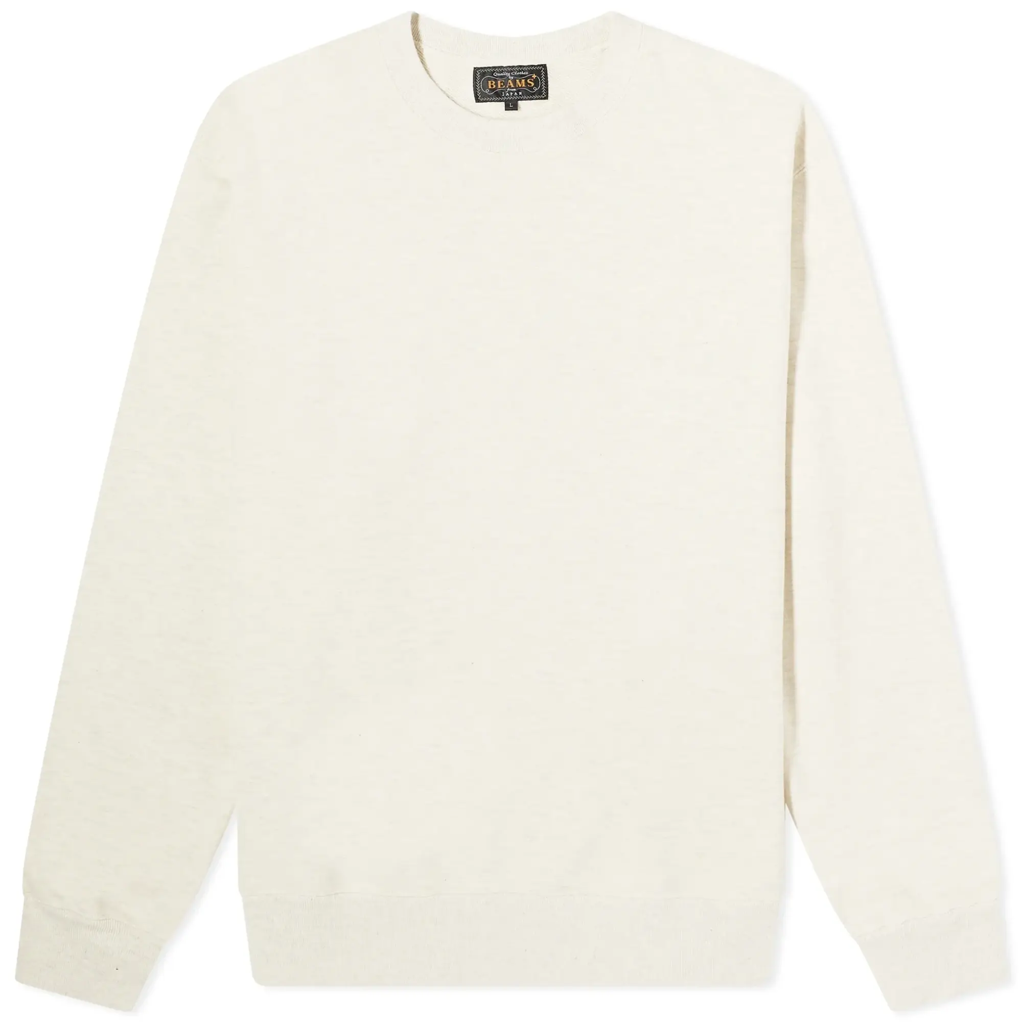 Beams Plus Men's Crew Sweatshirt Oatmeal