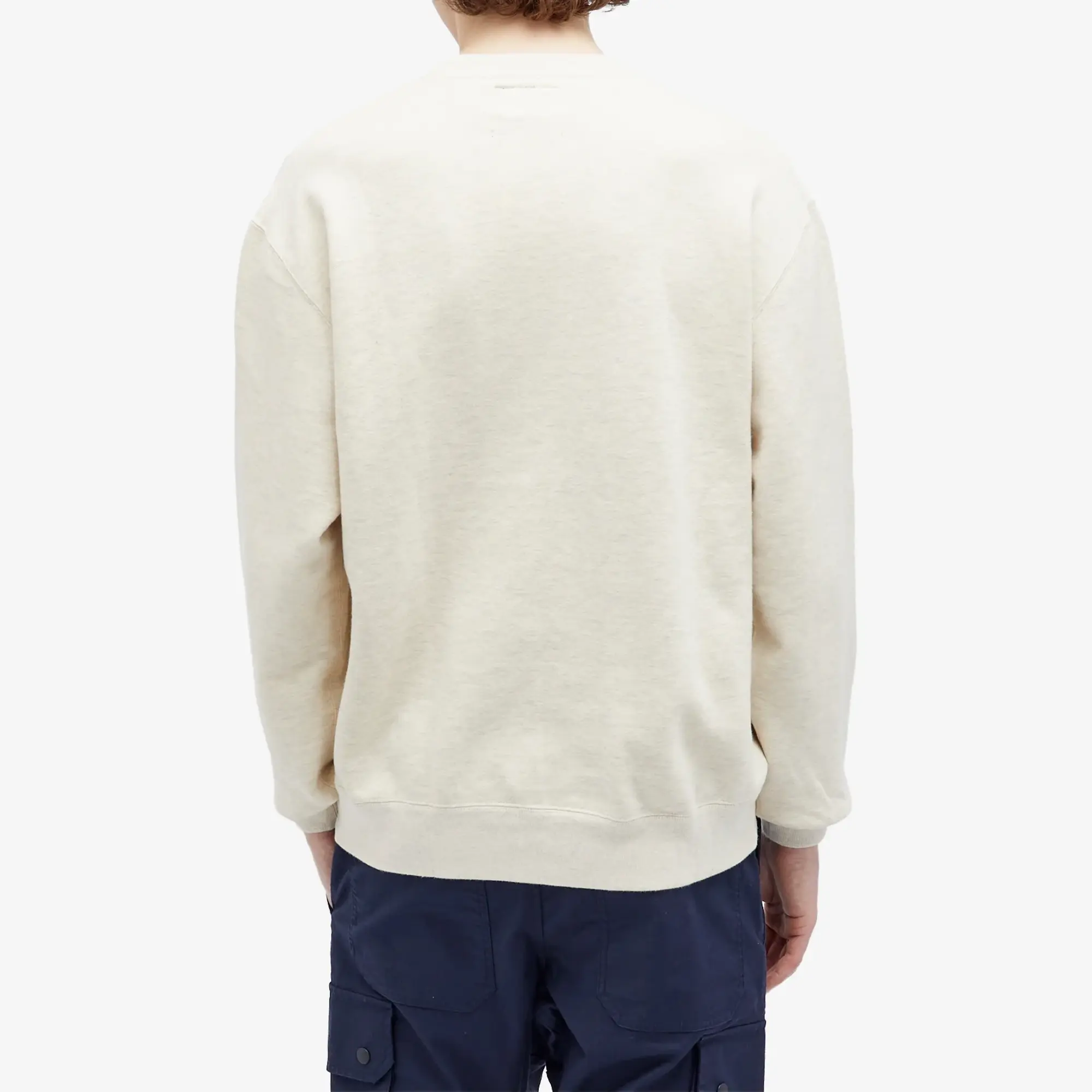 Beams Plus Men's Crew Sweatshirt Oatmeal