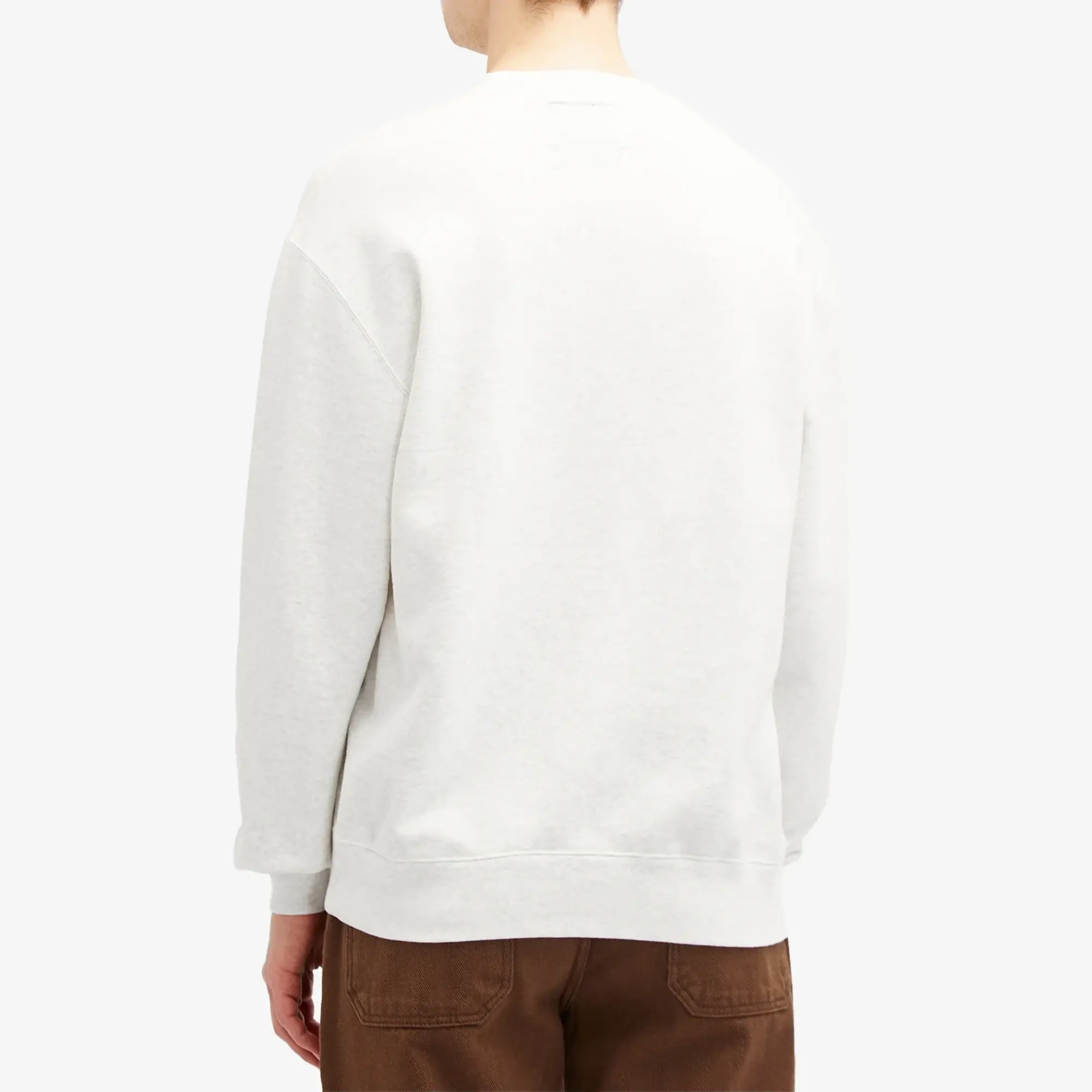Beams Plus Men's Crew Sweatshirt Ash