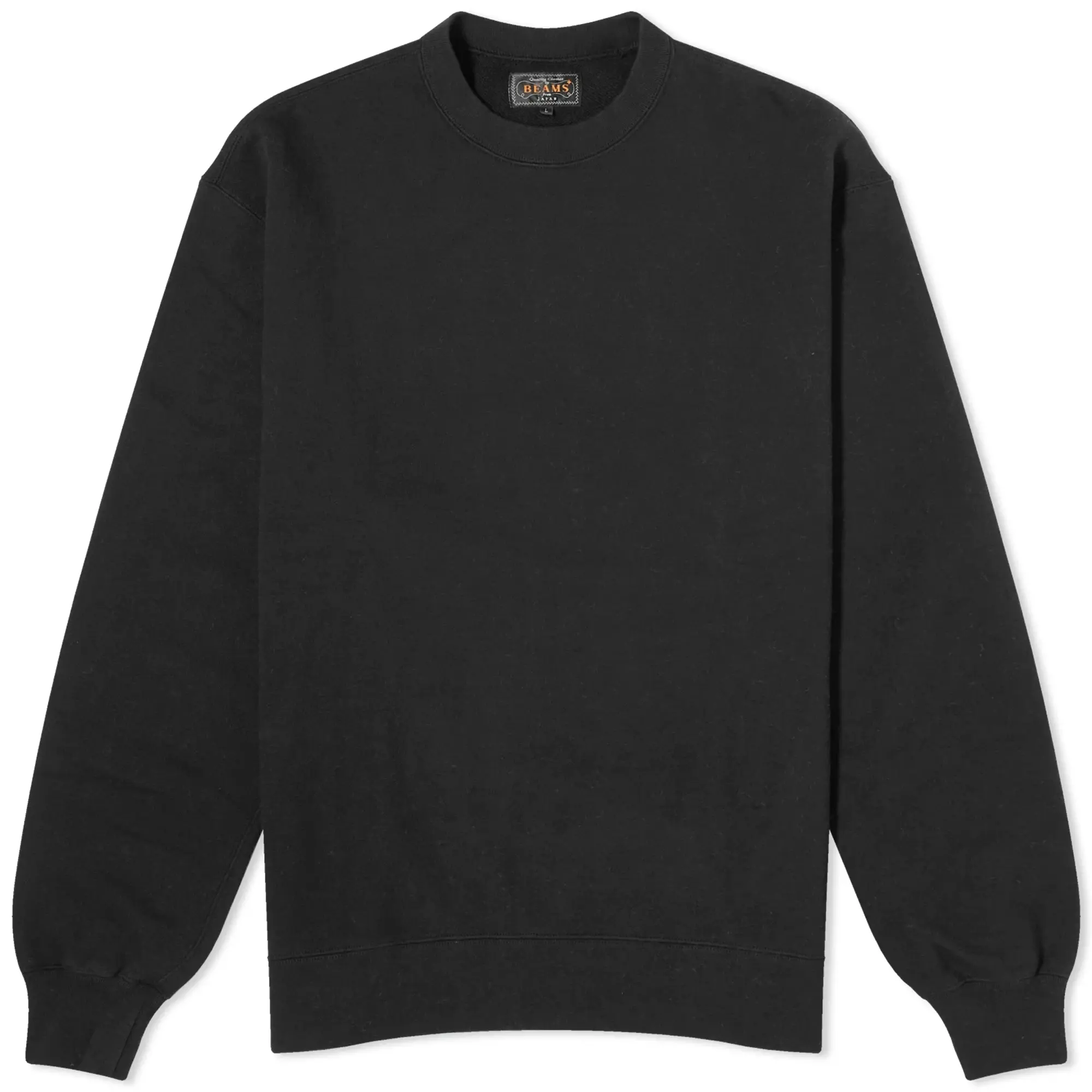 Beams Plus Crew Sweat - Black