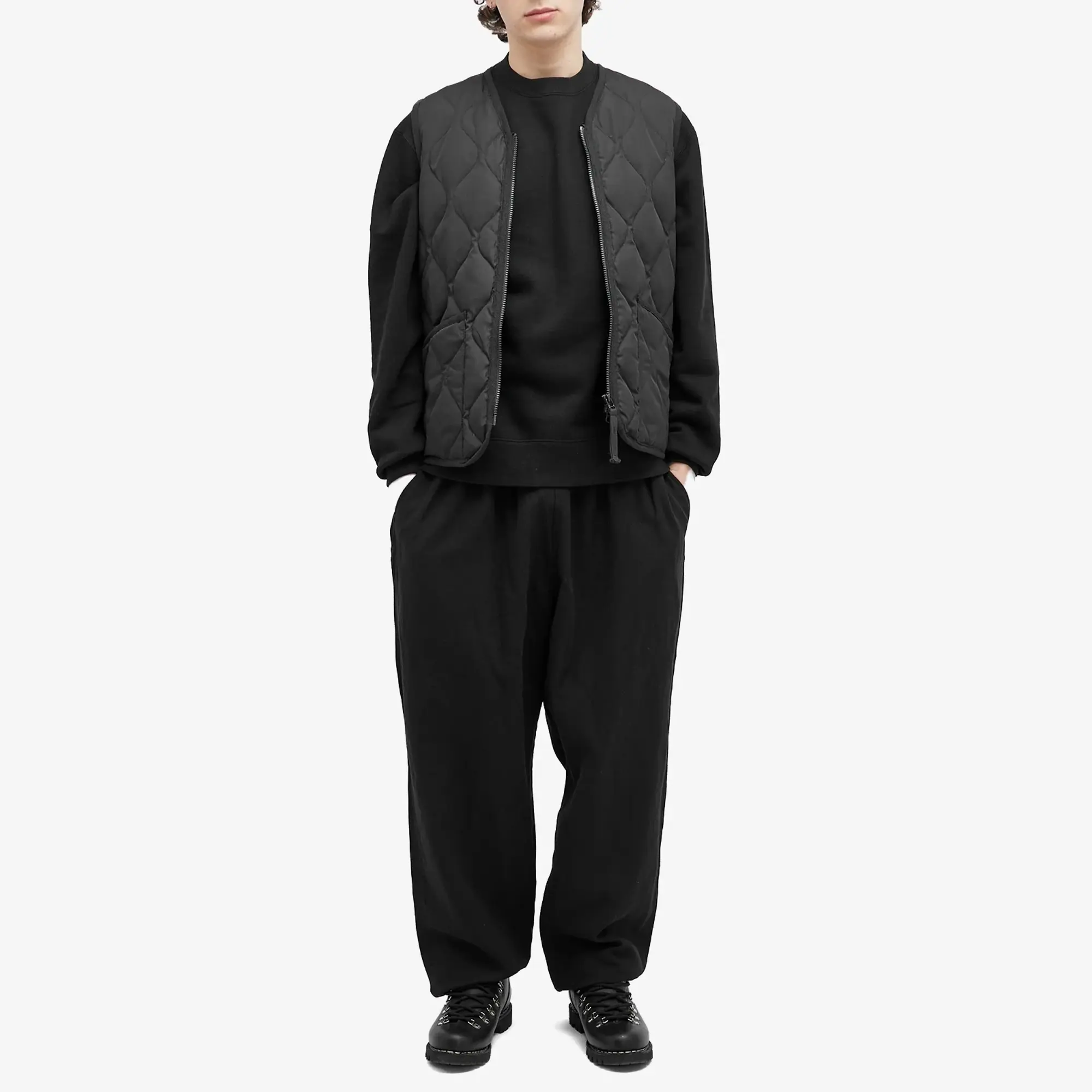 Beams Plus Crew Sweat - Black