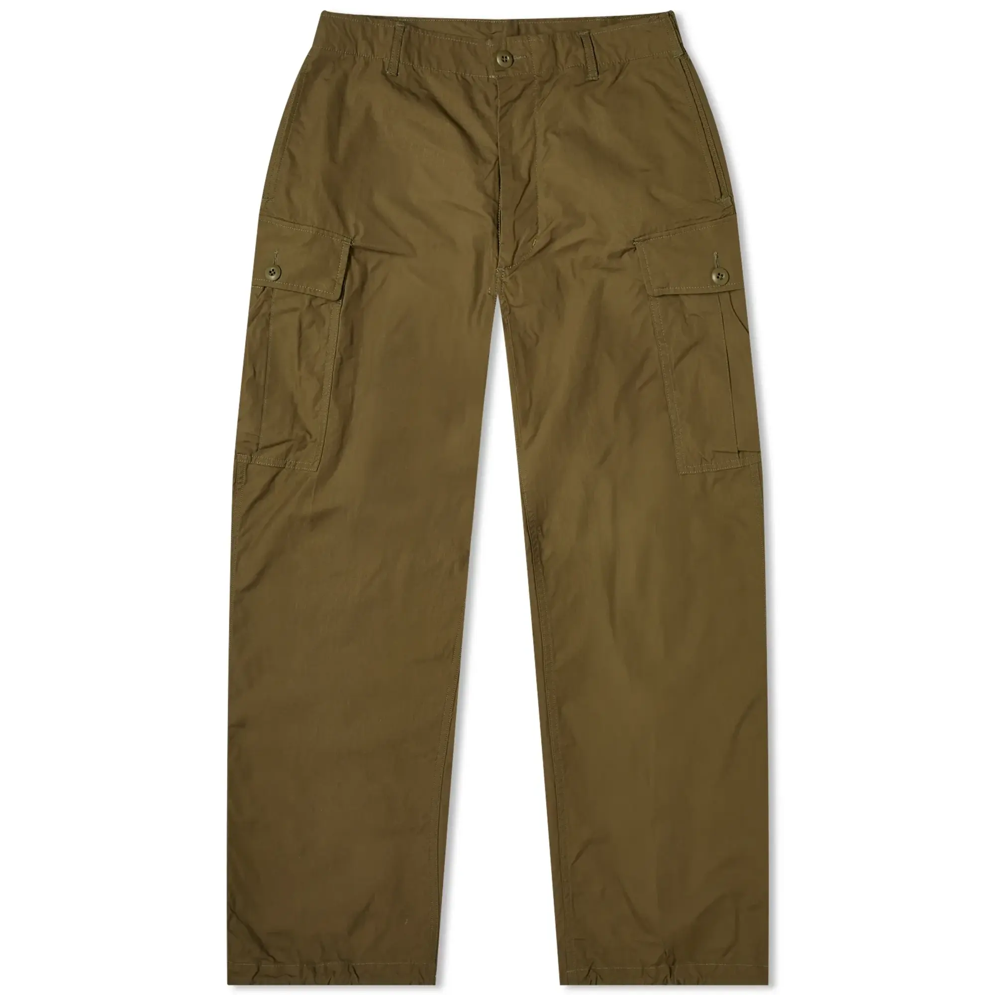 Beams Plus Men's Mil 6 Pockets Rip Stop Trousers Olive