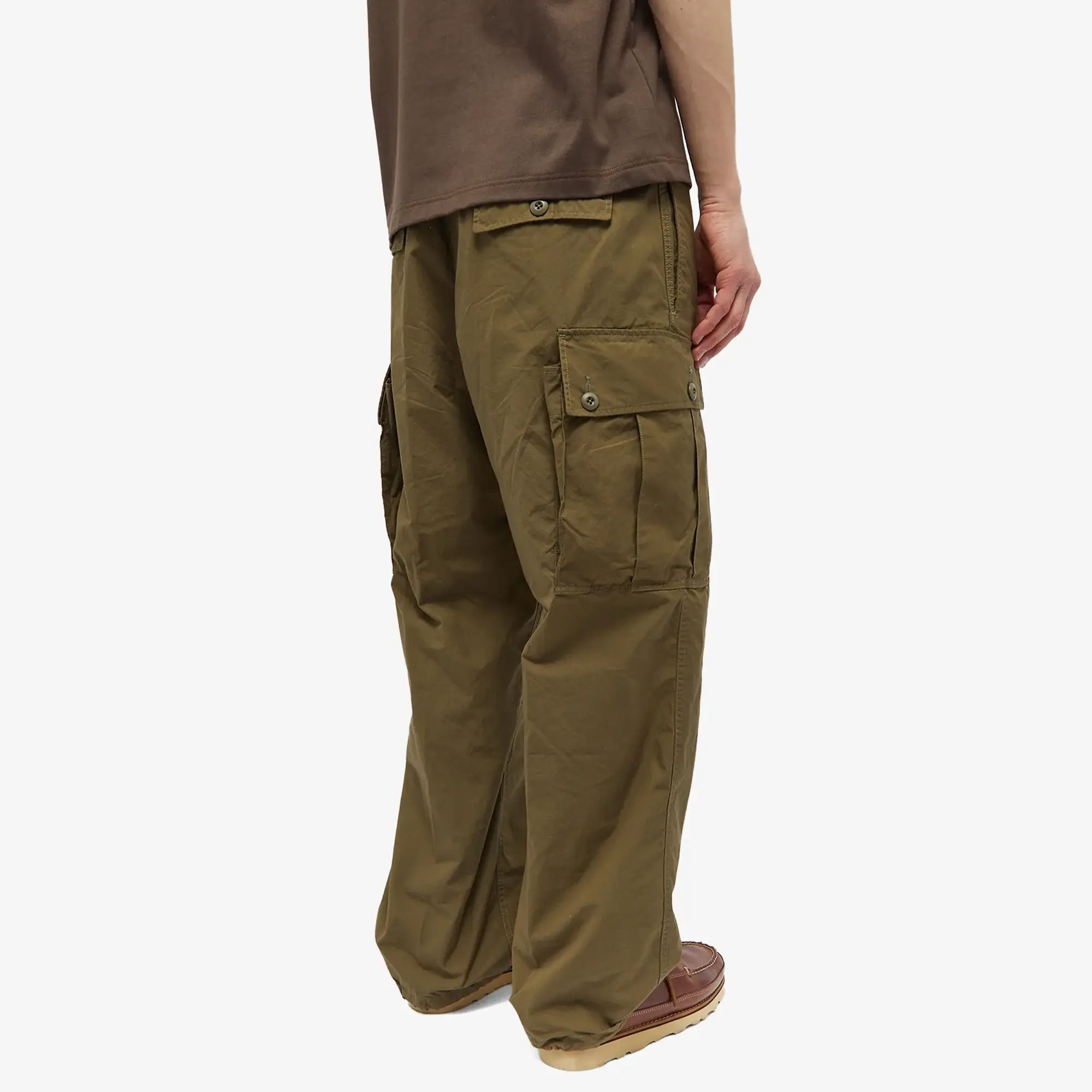 Beams Plus Men's Mil 6 Pockets Rip Stop Trousers Olive