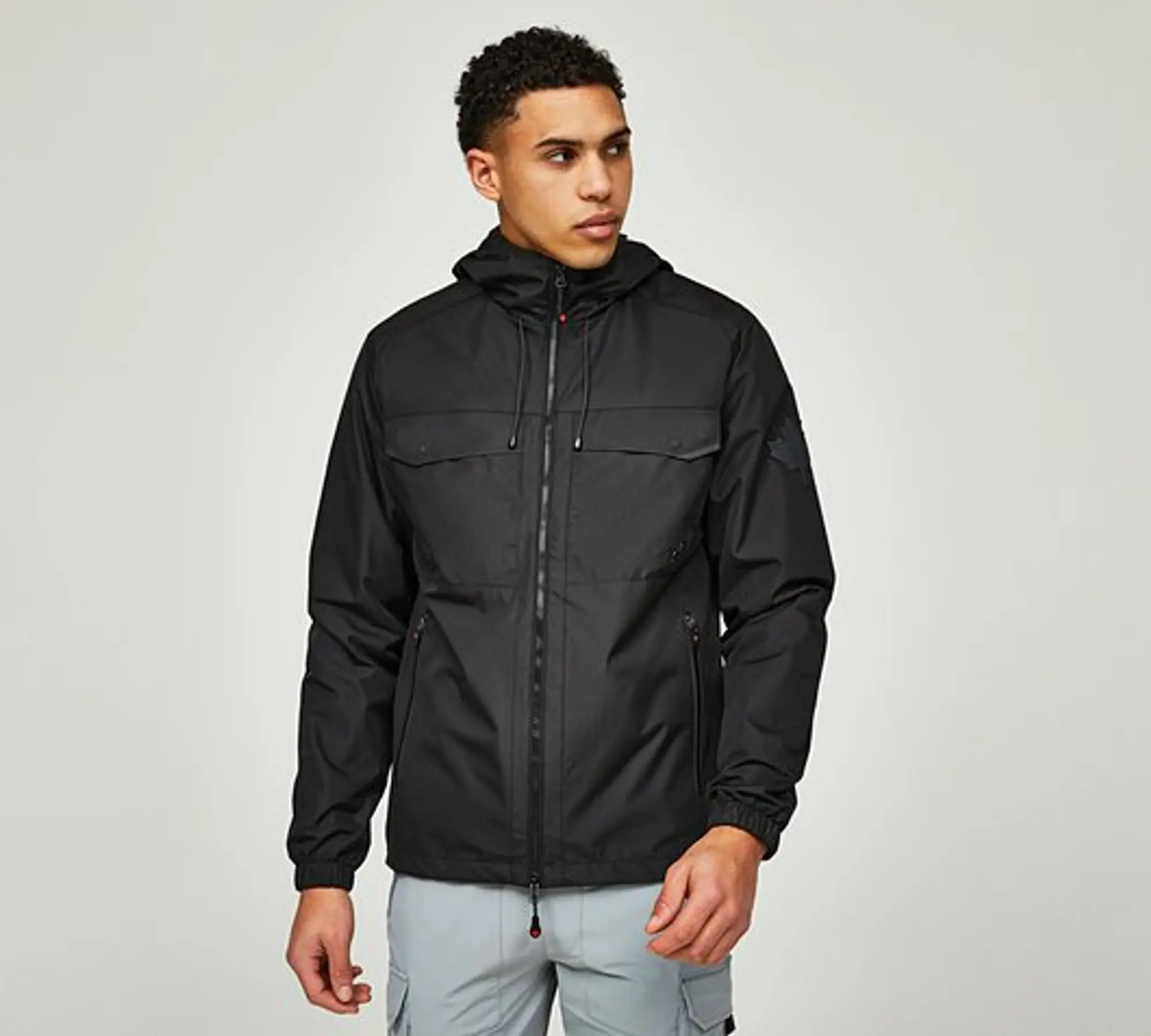 Zavetti Canada Petrini Windbreaker - Black - Size XL - Black