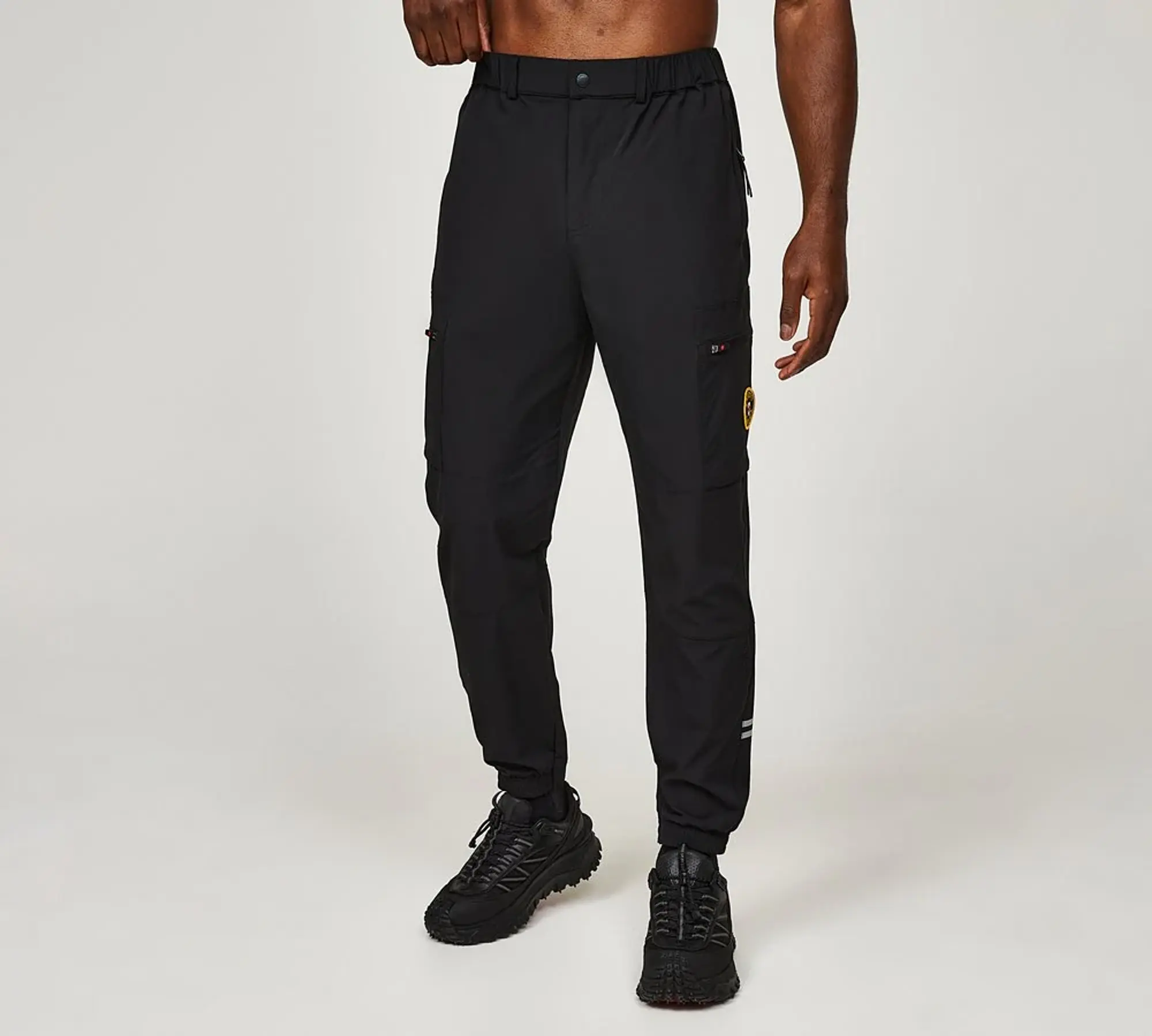 Zavetti Canada Thelicci 2.0 Woven Cargo Pant - Jet Black