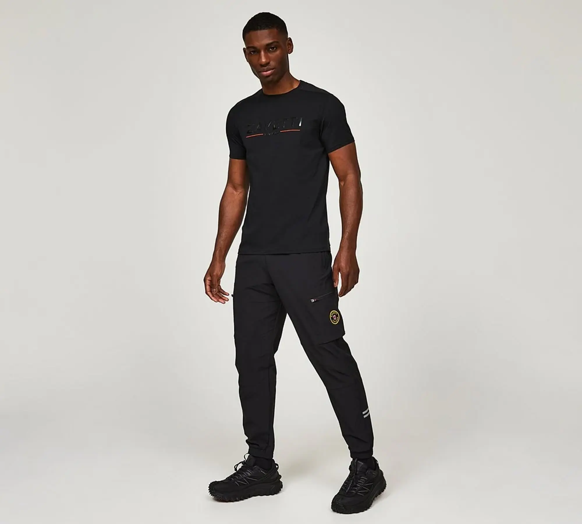 Zavetti Canada Thelicci 2.0 Woven Cargo Pant - Jet Black