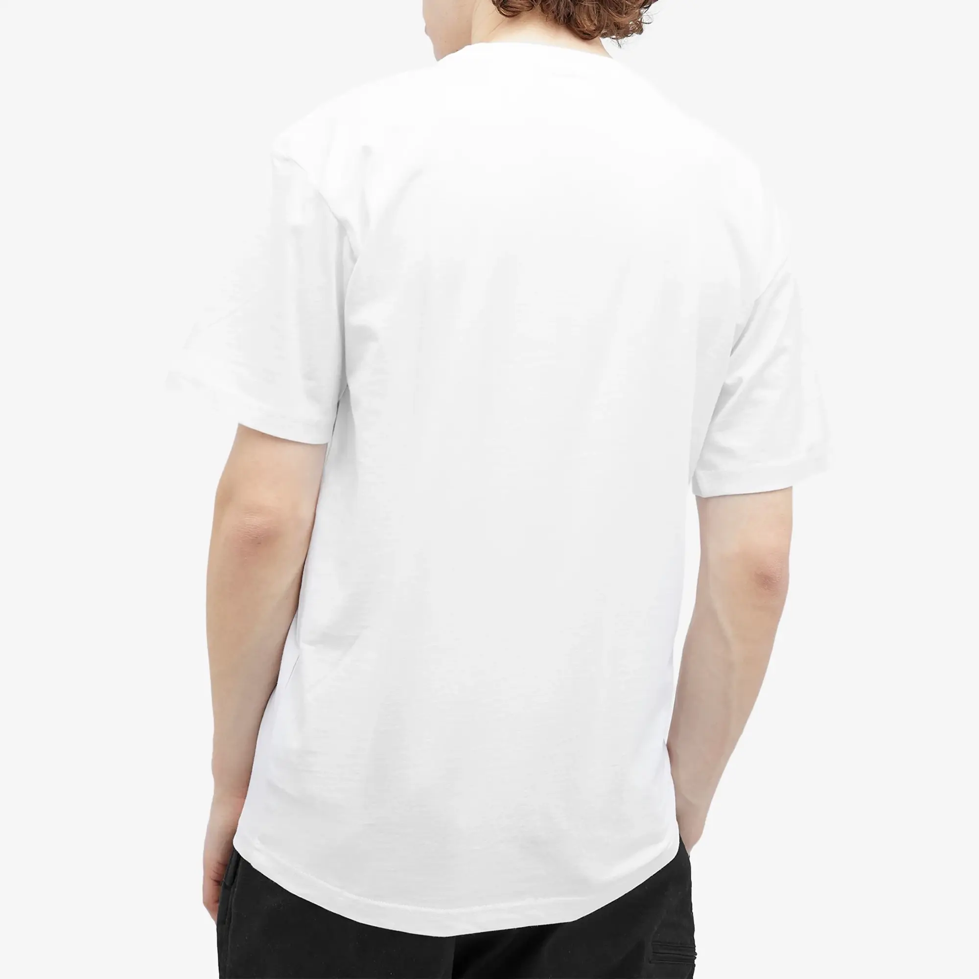 MARKET Men's Smiley Out of Body T-Shirt White