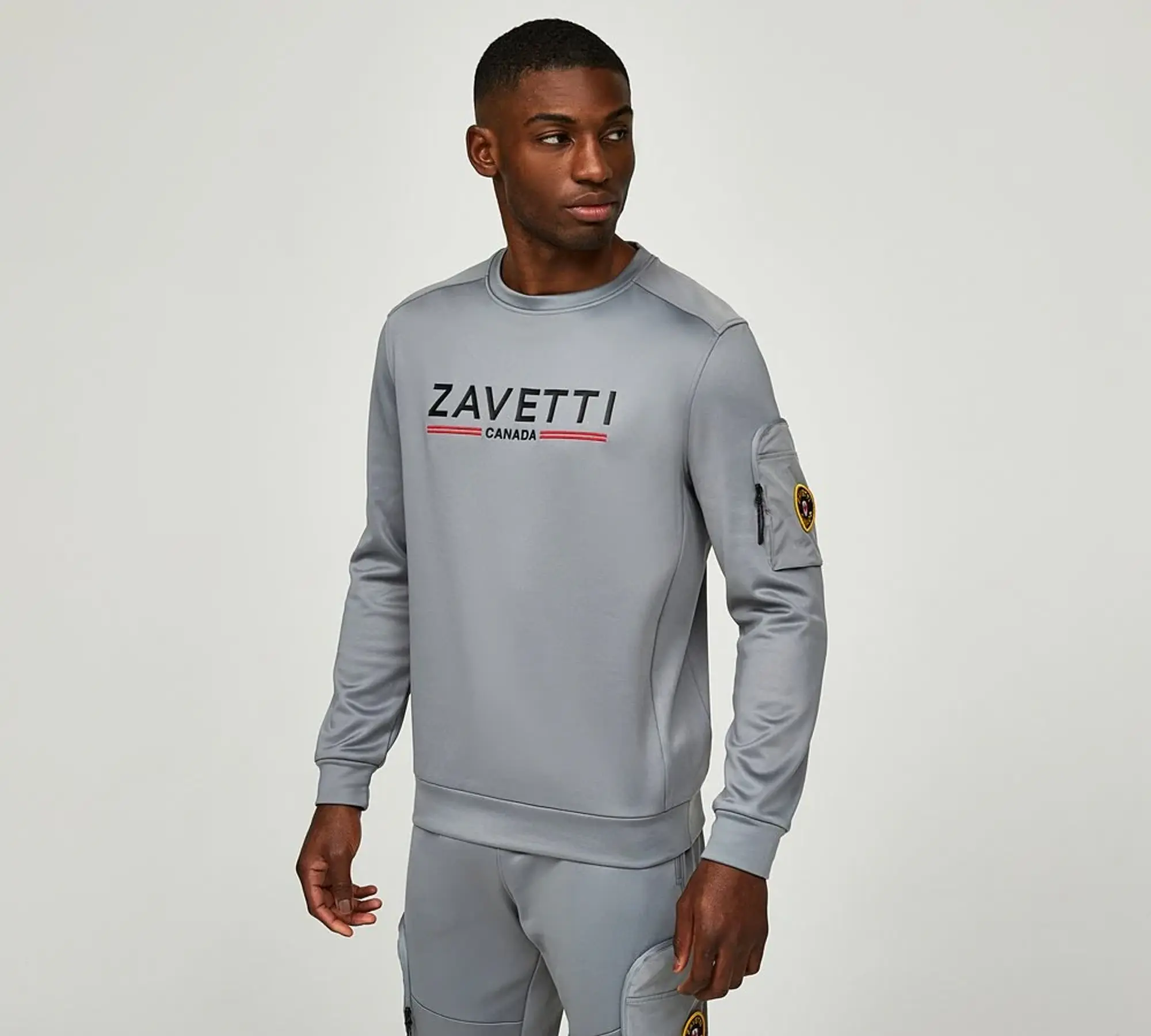 Zavetti Canada Daletto 2.0 Sweatshirt - Grey - Size XL - Grey