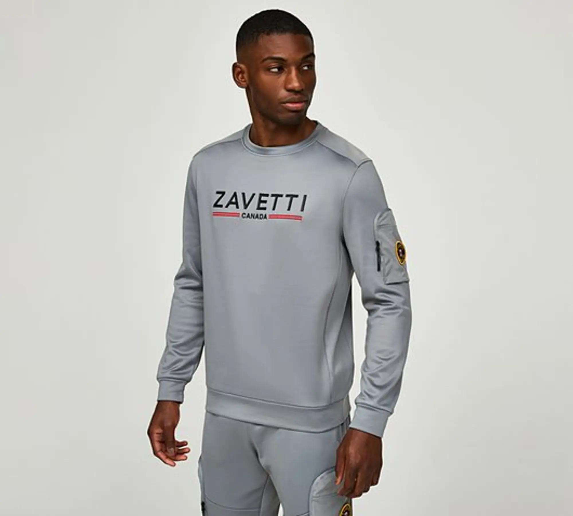 Zavetti Canada Daletto 2.0 Sweatshirt - Grey - Size XL - Grey