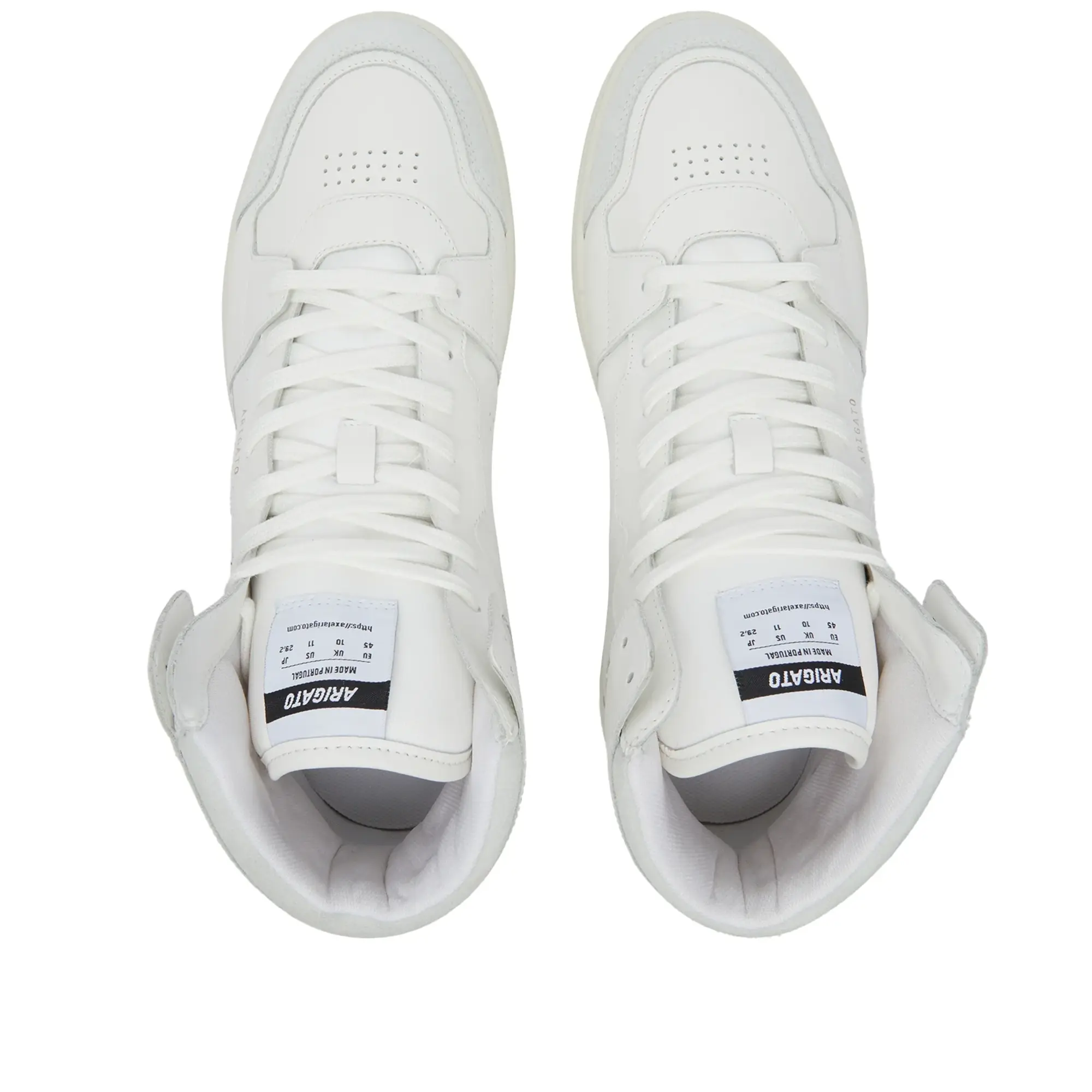 Axel Arigato Men's Ace Hi Sneaker White/Grey