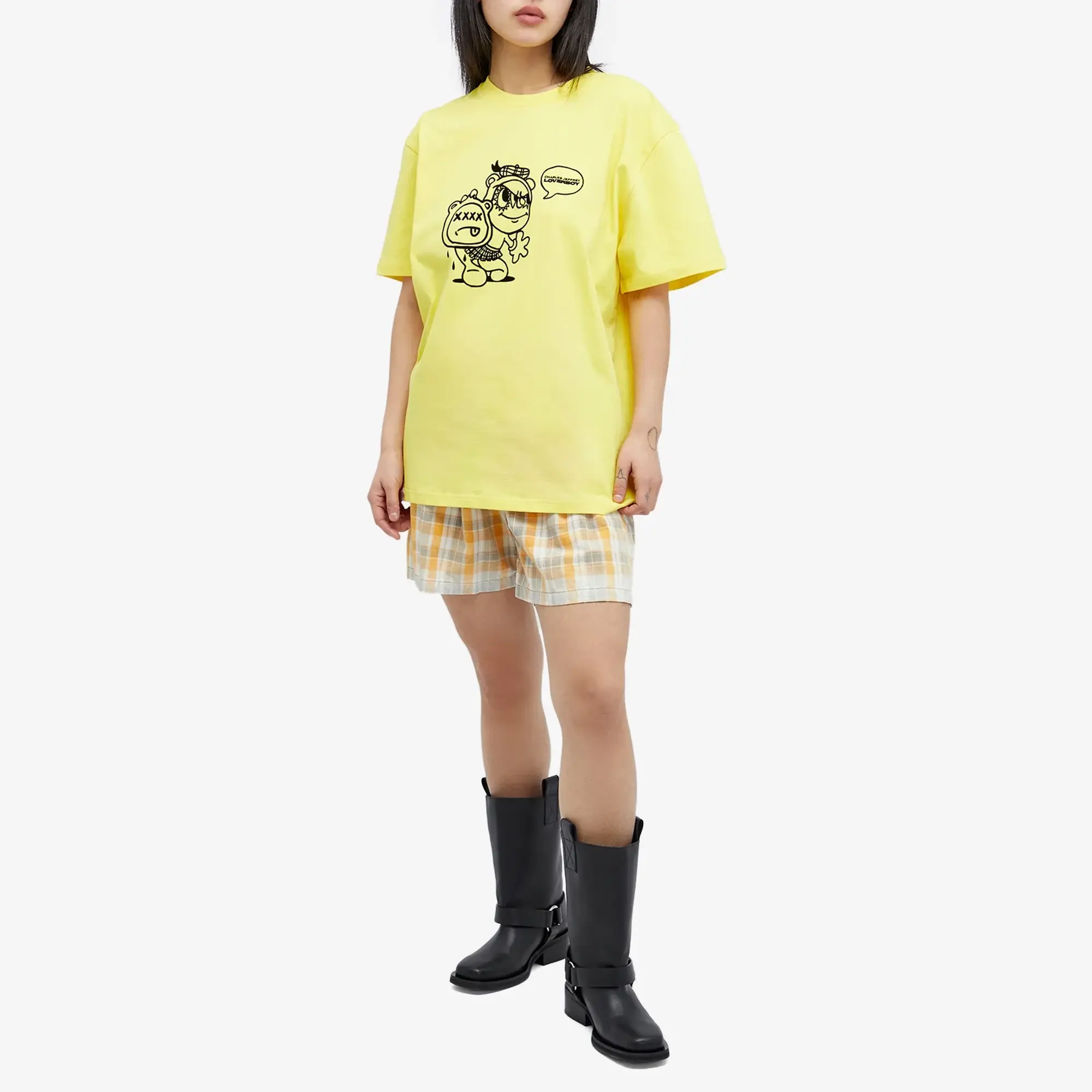 Charles Jeffrey Women's 90S Short Sleeve T-Shirt Yellow