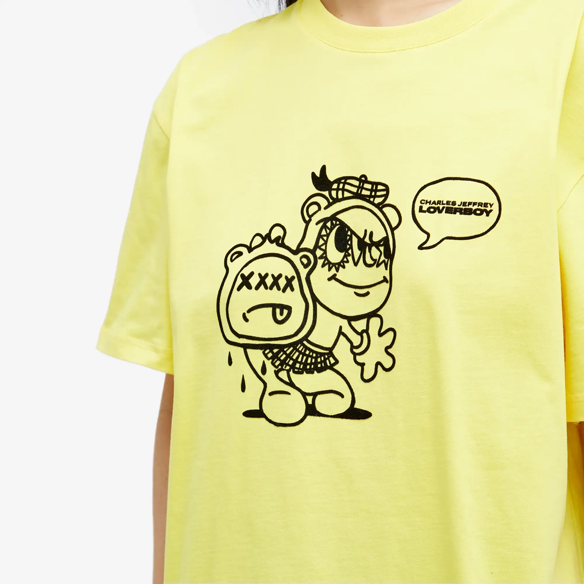 Charles Jeffrey Women's 90S Short Sleeve T-Shirt Yellow