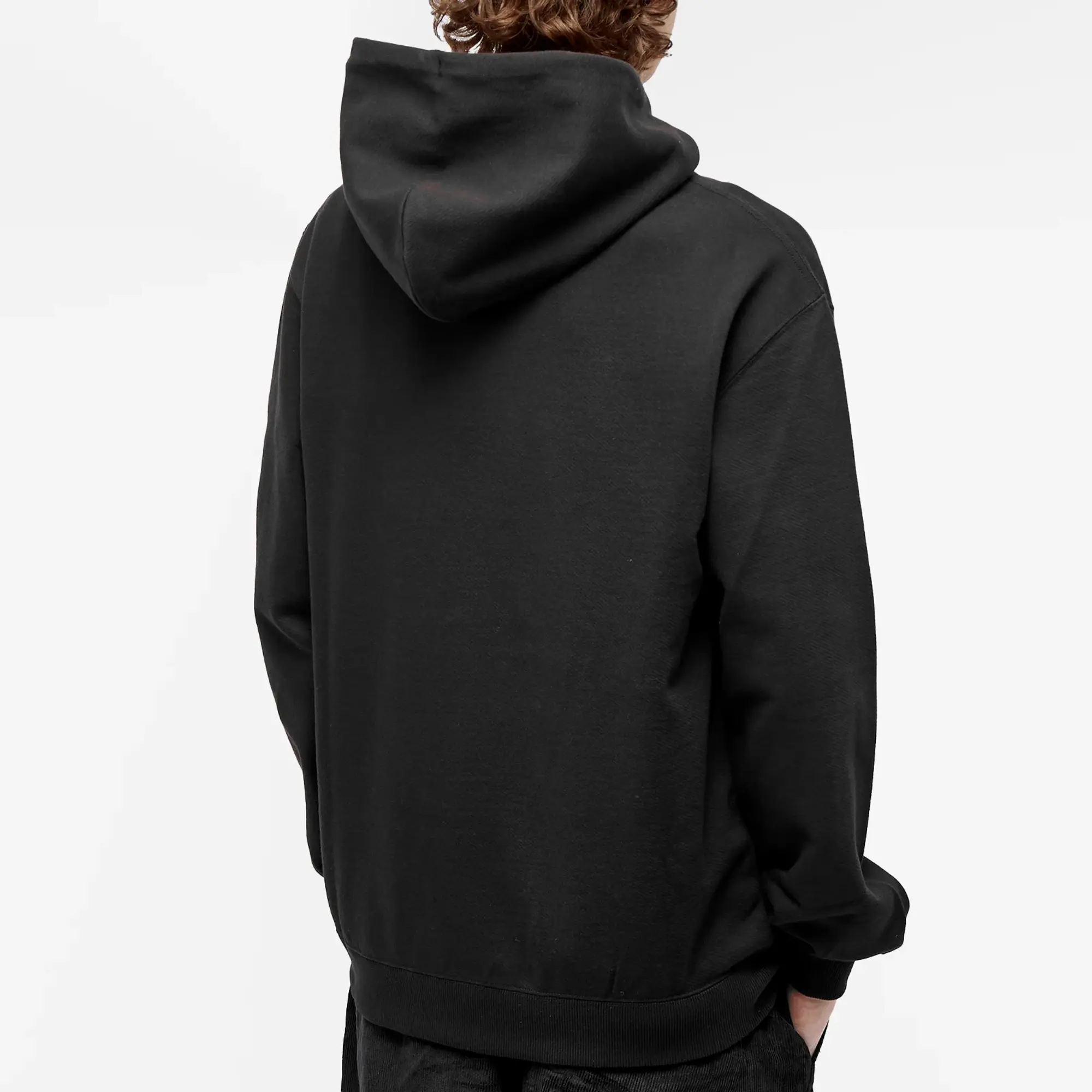 Maharishi Men's Embroided Popover Hoodie Black
