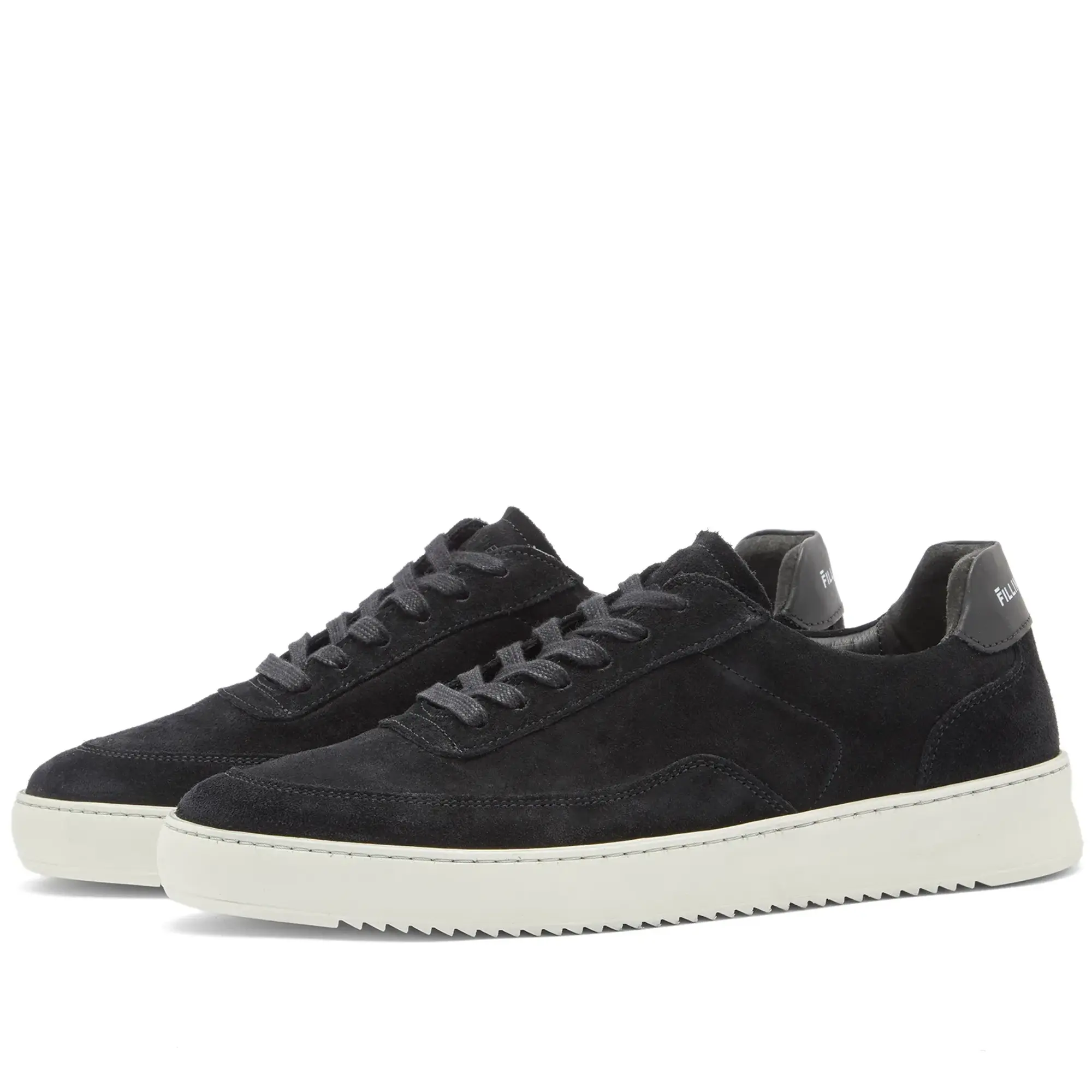 Filling Pieces Men's Mondo Suede Sneaker Coal