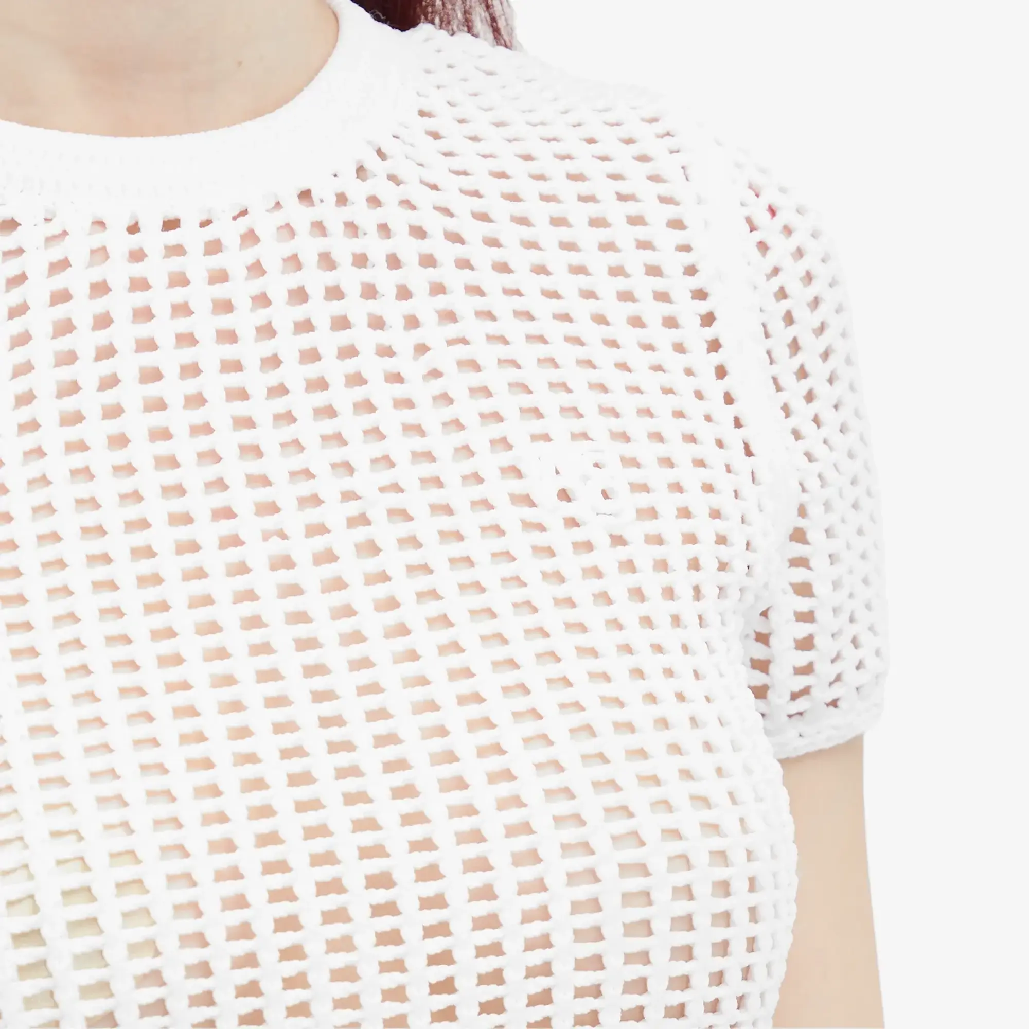 Alexander Wang Women's Logo Crop T-Shirt White