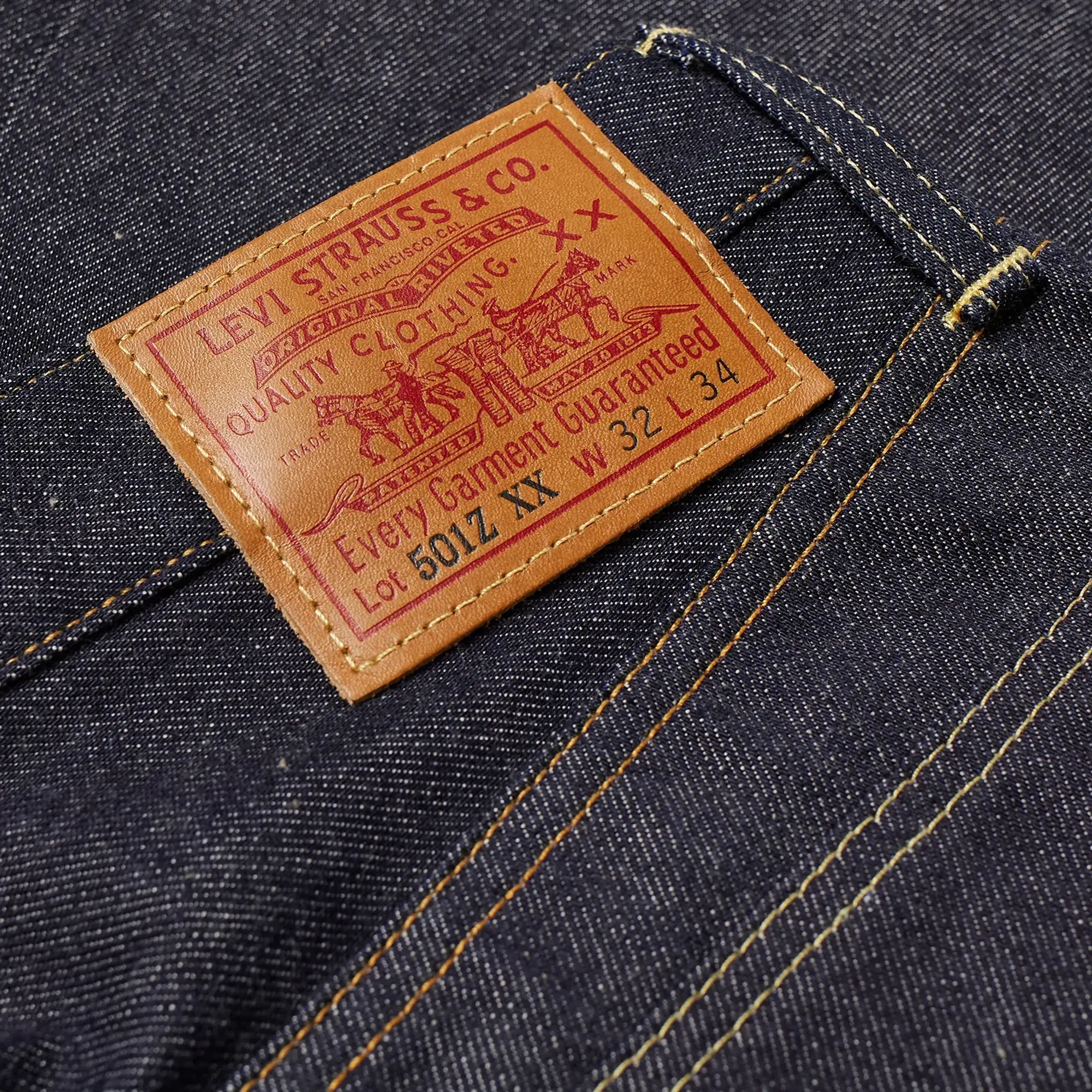 Levi’s Collections Levis Vintage Clothing 1954 501® Jean Organic Rigid 1954 Indigo Rigid