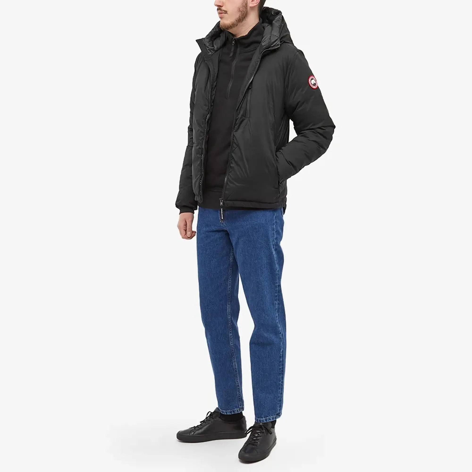 Canada Goose Men's Lodge Hooded Jacket Black