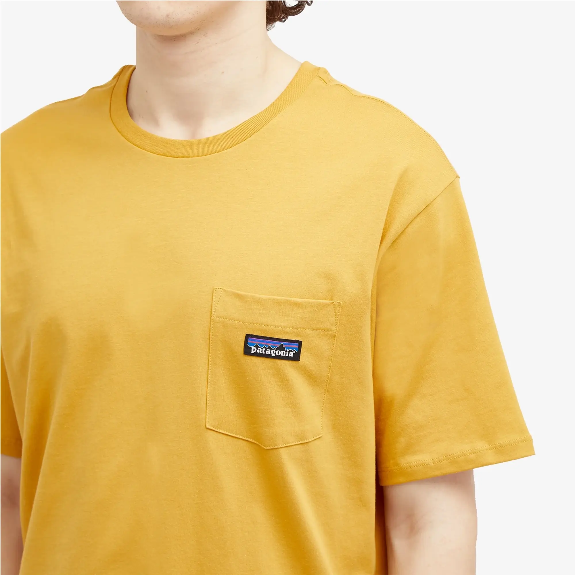 Patagonia Men's Daily Pocket T-Shirt Pufferfish Gold