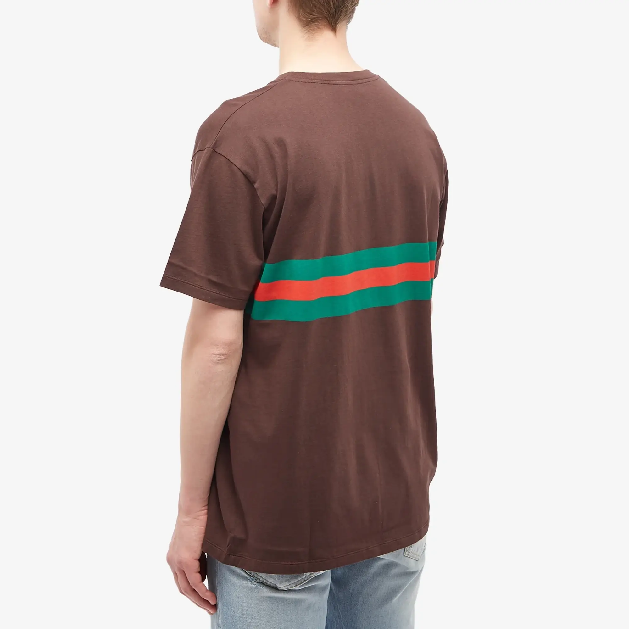 Gucci Men's New Logo T-Shirt Brown