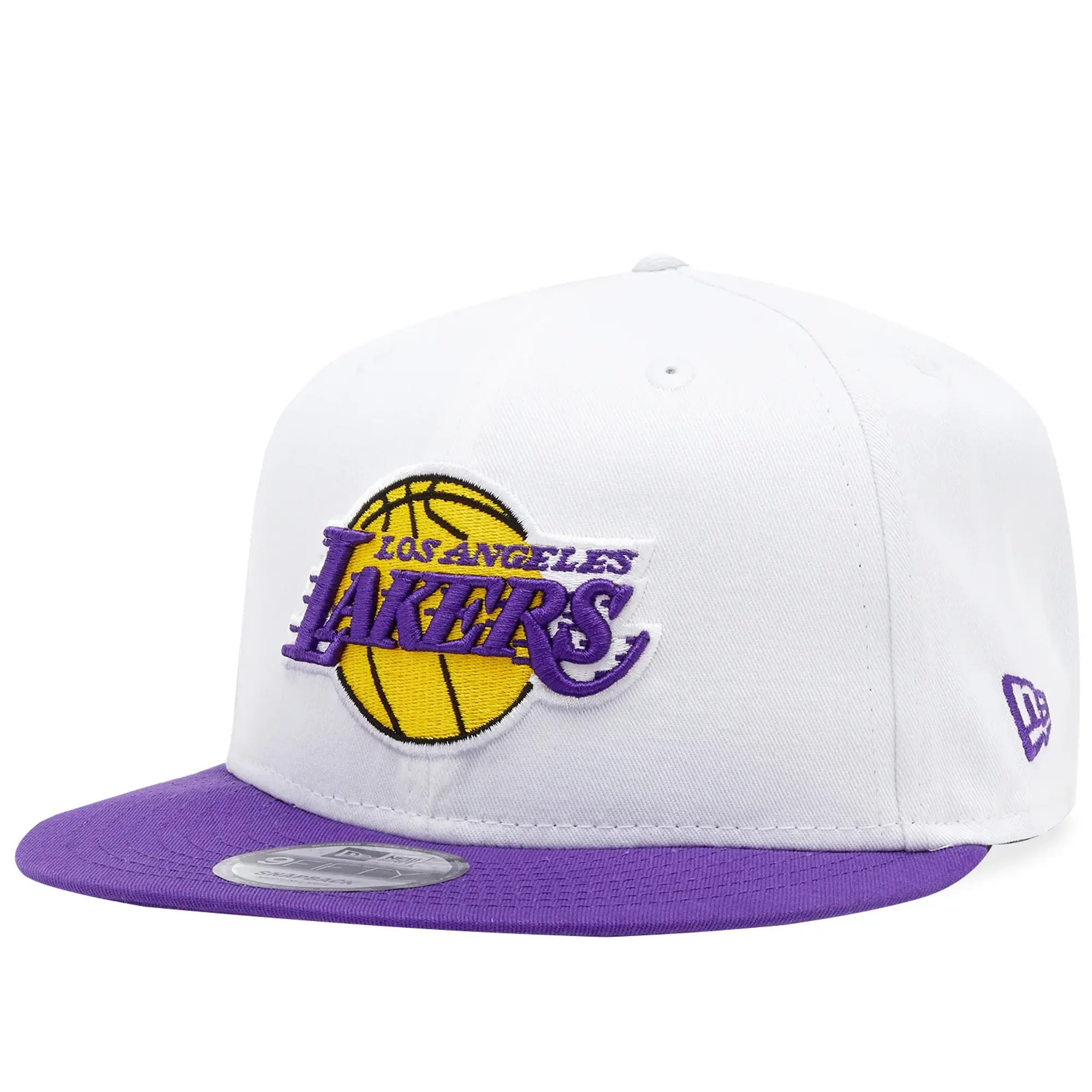 Cap New Era Los Angeles Lakers Crown Team 9Fifty Snapback Cap Optic White/ True Purple S-M