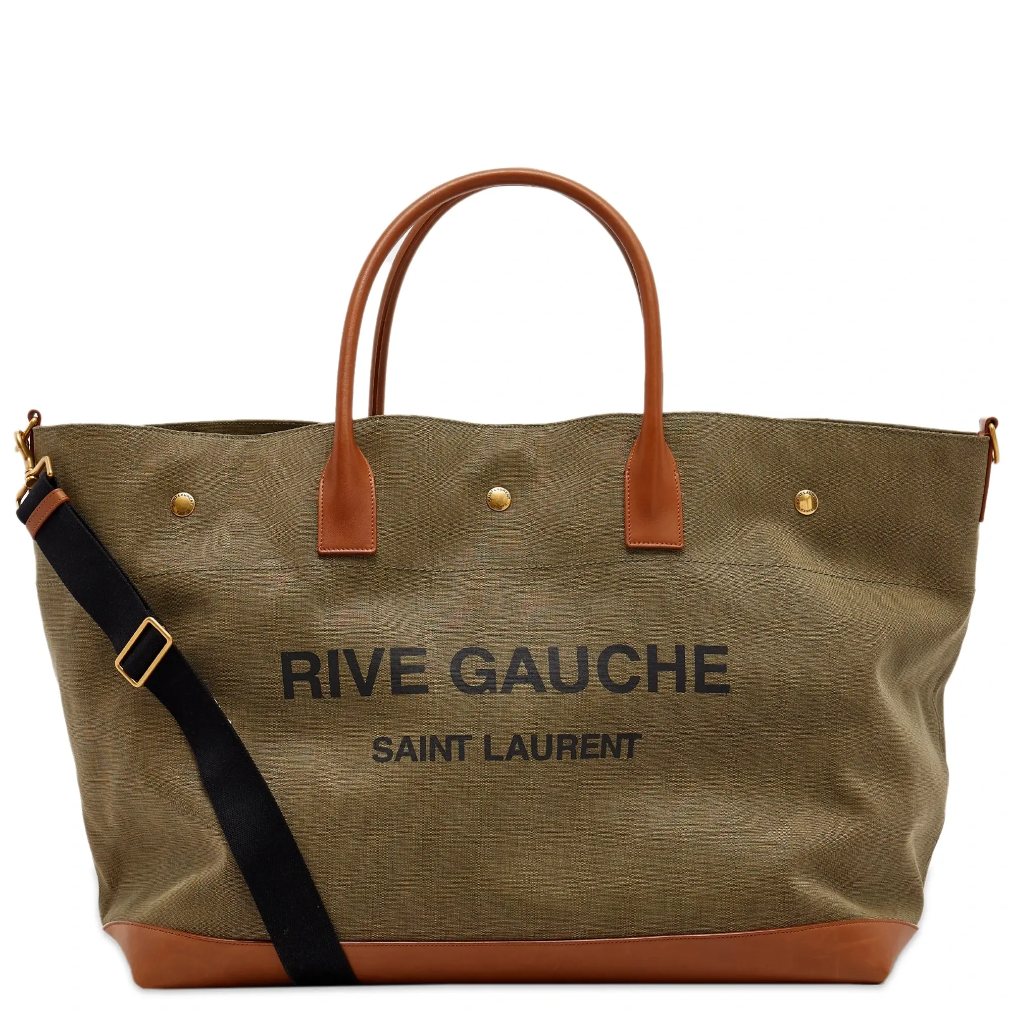 Saint Laurent Men s Rive Gauche Hold All Olive 685543FAA9Z 3191 FOOTY.COM