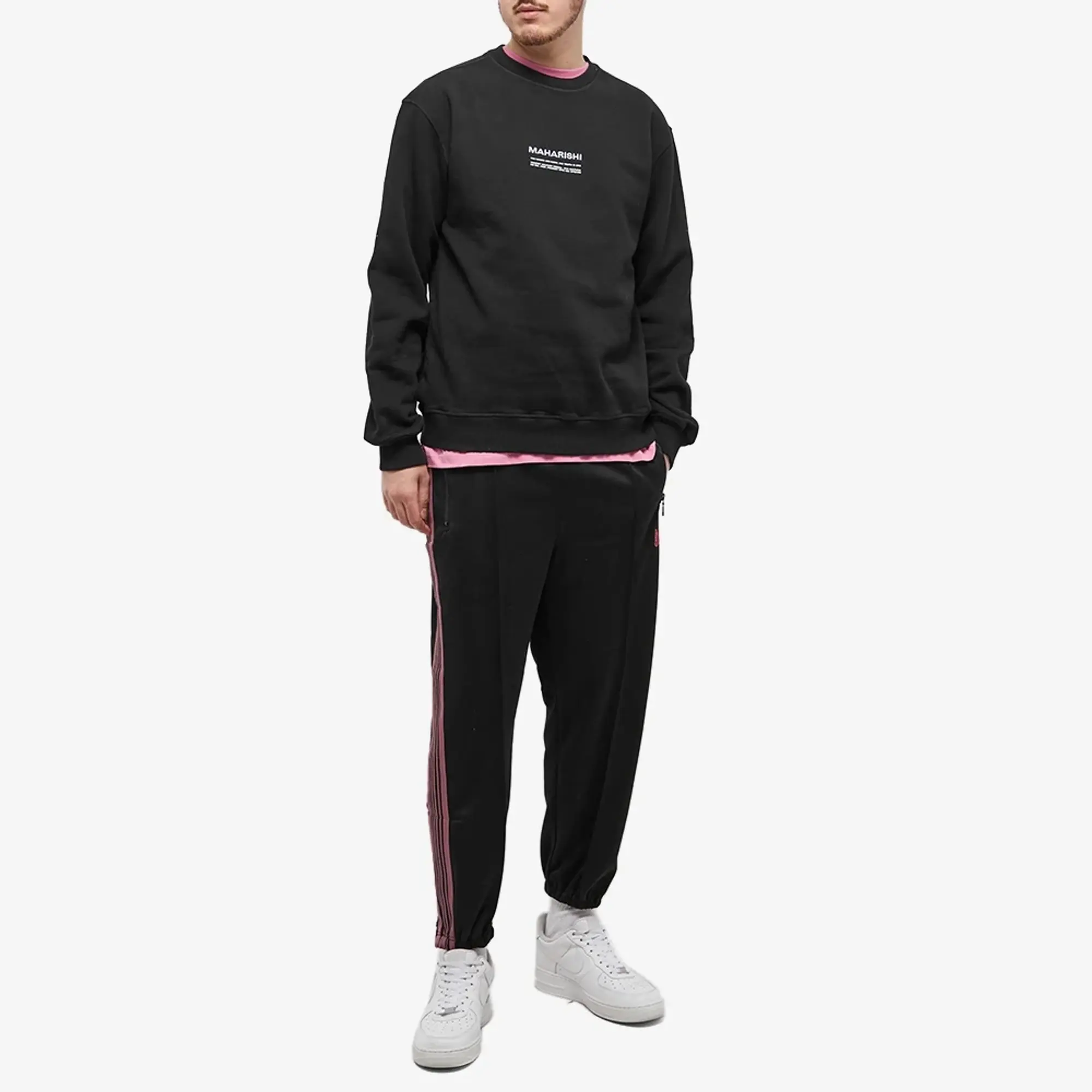 Maharishi Men's Classic MILTYPE Crew Sweat Black