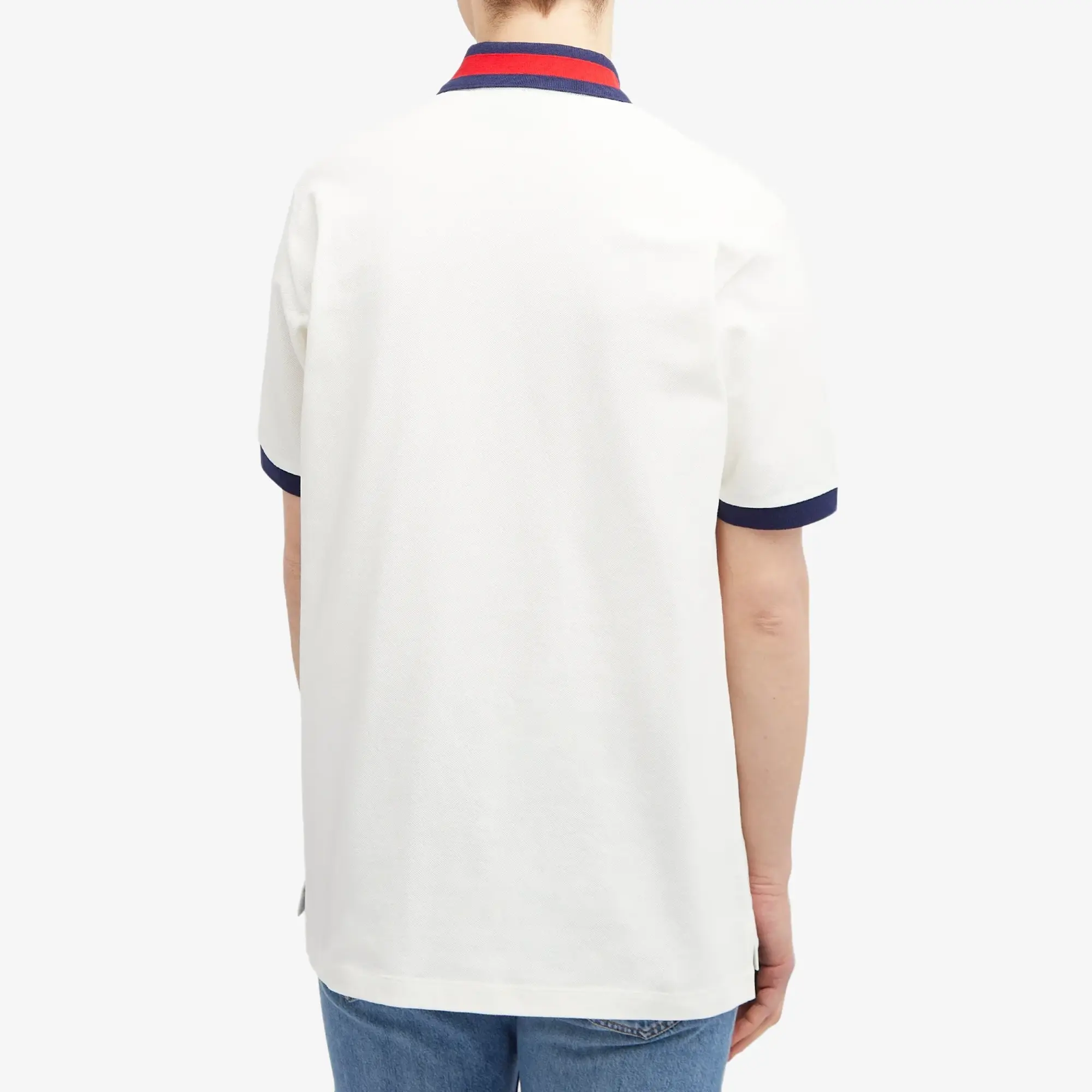 Gucci Men's GRG Collar Polo Milk