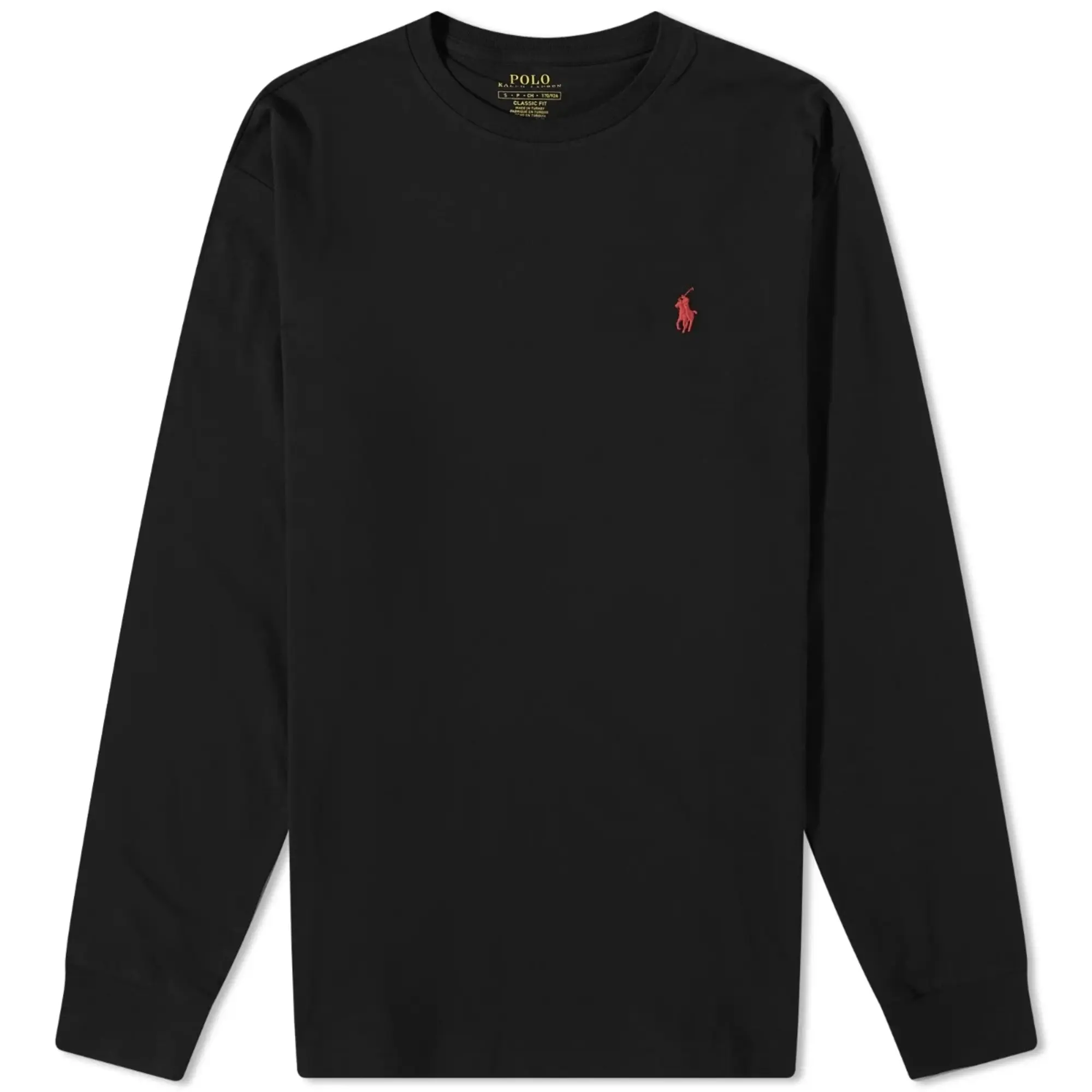 Polo Ralph Lauren Men's Long Sleeve T-Shirt Polo Black