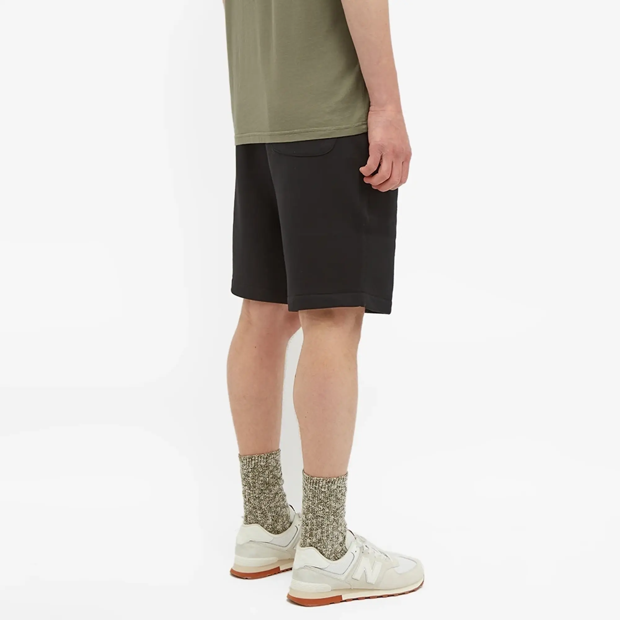 Polo Ralph Lauren  SHORT MOLTONE EN COTON LOGO PONY PLAYER  men's Shorts in Black