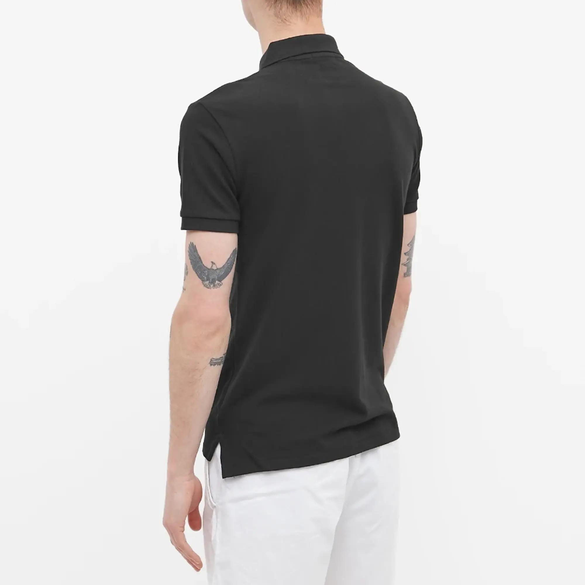 Polo Ralph Lauren  POLO AJUSTE SLIM FIT EN COTON BASIC MESH  men's Polo shirt in Black