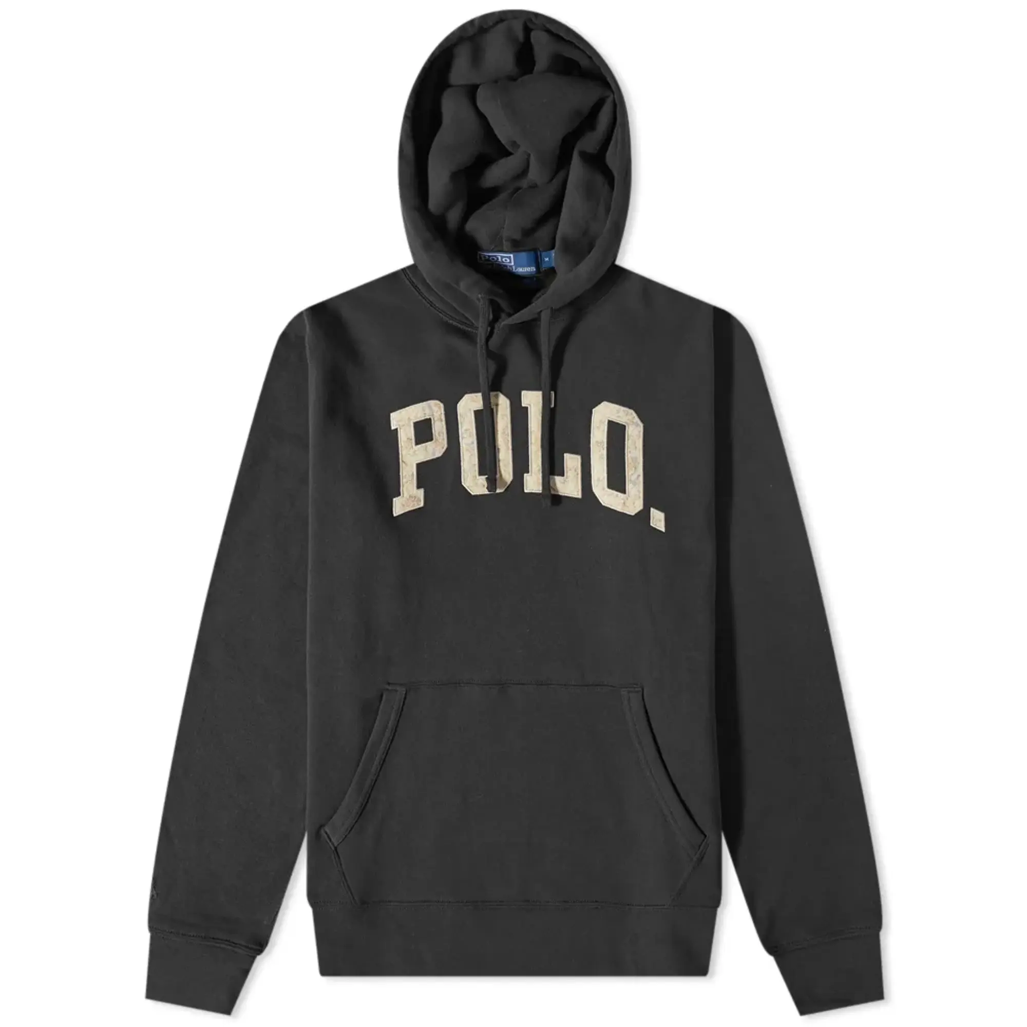END. x Polo Ralph Lauren 'Baroque' Logo Popover Hoodie Black Raven
