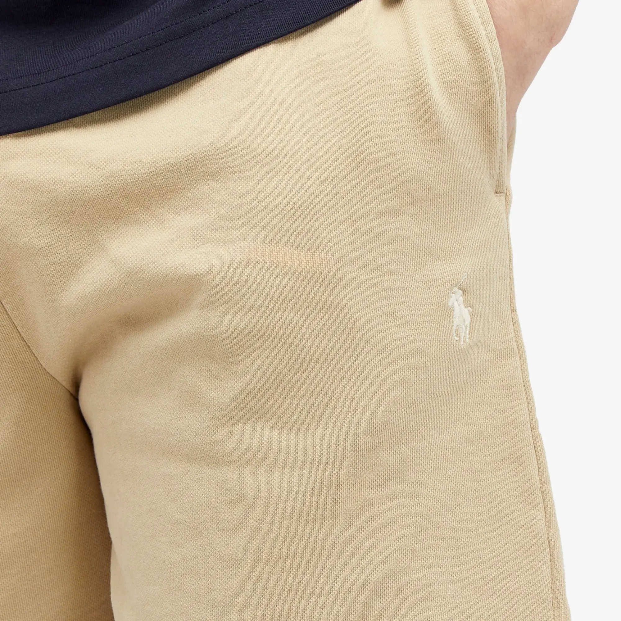 Polo Ralph Lauren Icon Logo Sweat Shorts In Beige Co-Ord-Neutral