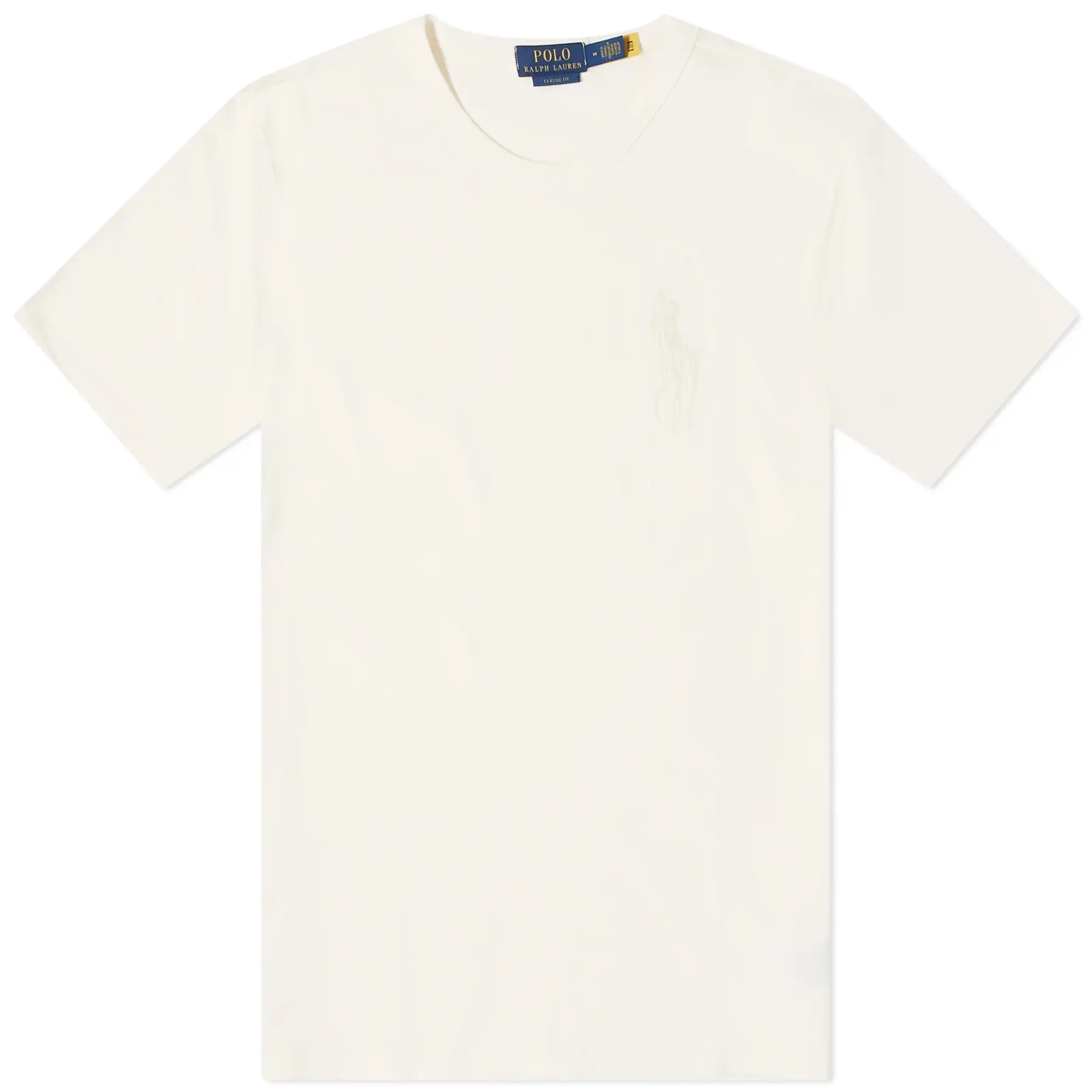 Polo Ralph Lauren Men's Big Pony T-Shirt Clubhouse Cream
