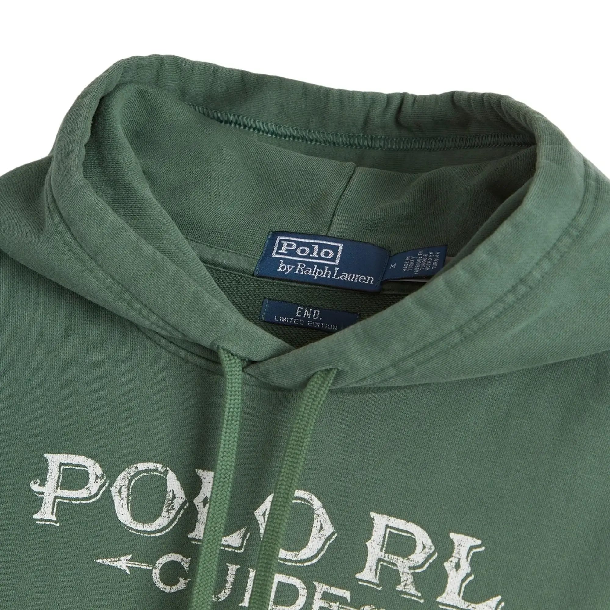 END. x Polo Ralph Lauren Men's Dry Goods Hoodie Washed Forest