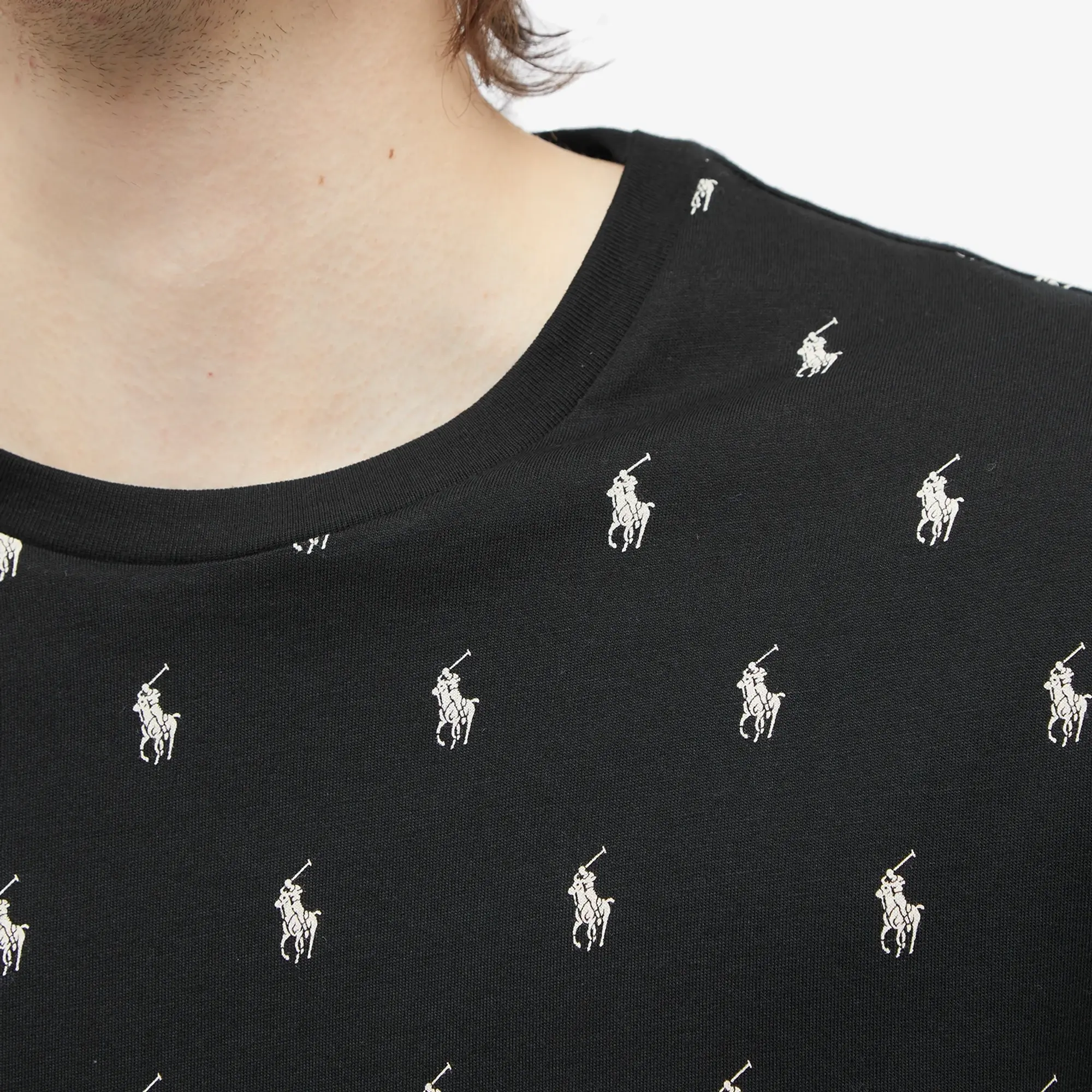 Polo Ralph Lauren S/S Crew-Sleep-Top Men Sleep- & Loungewear Black