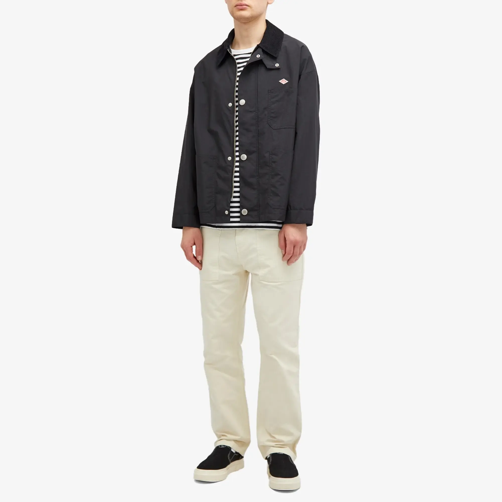 Armor-Lux Men's Fatigue Pants Oyster Clair