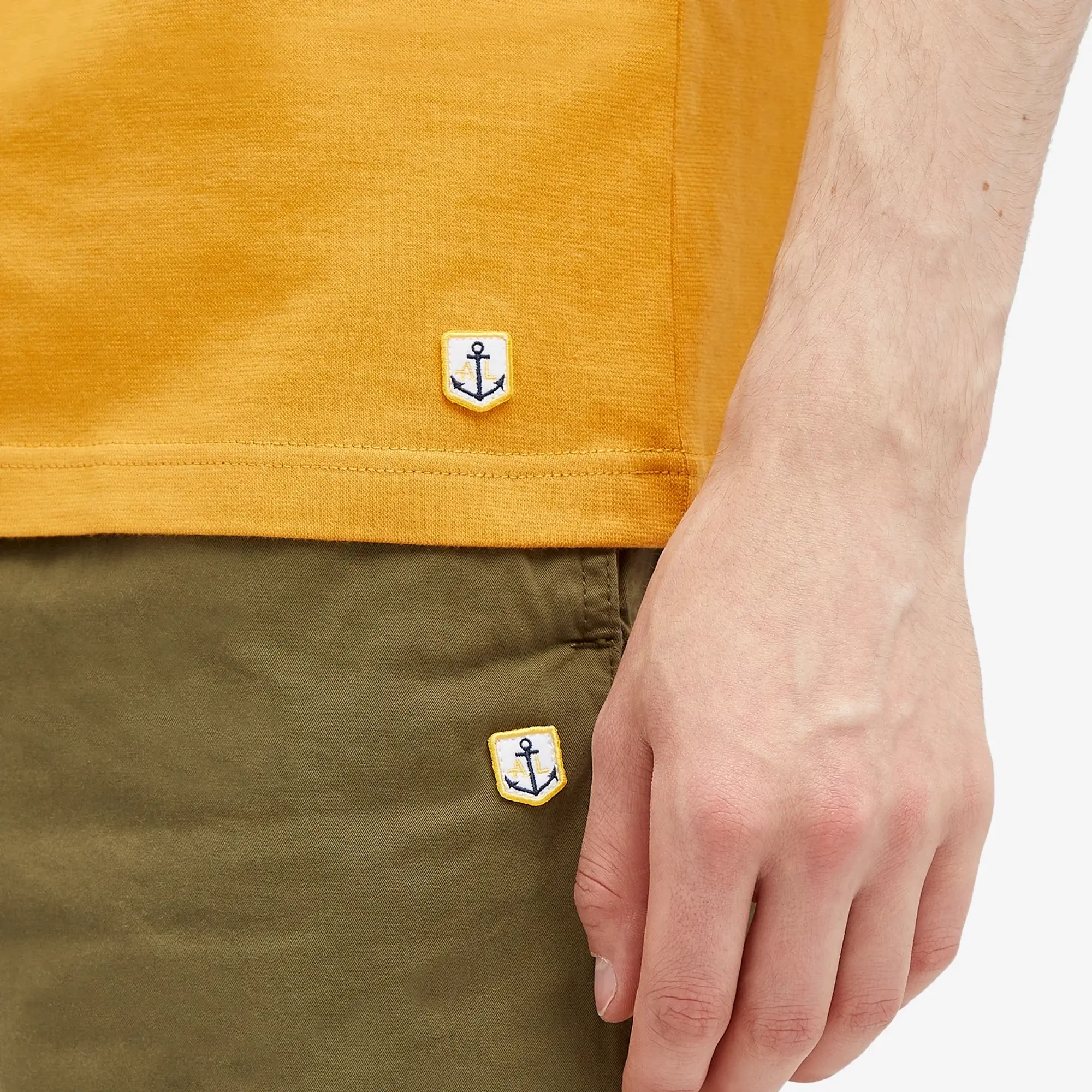 Armor-Lux Men's Classic T-Shirt Amber