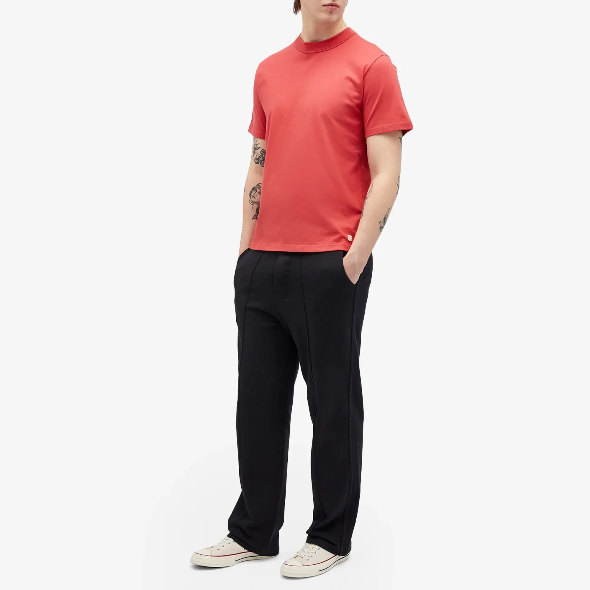 Armor-Lux Men's 70990 Classic T-Shirt Cardinal