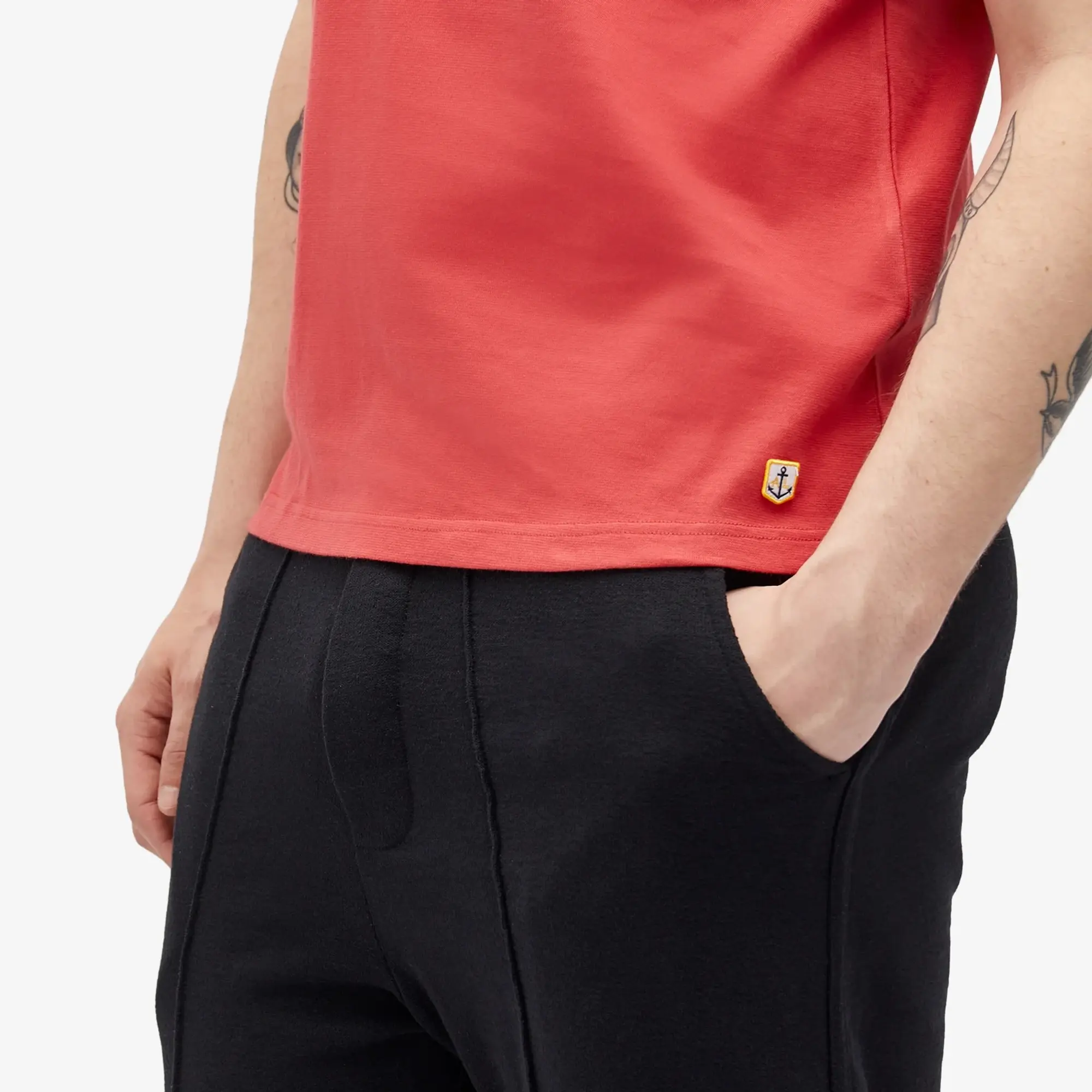 Armor-Lux Men's 70990 Classic T-Shirt Cardinal