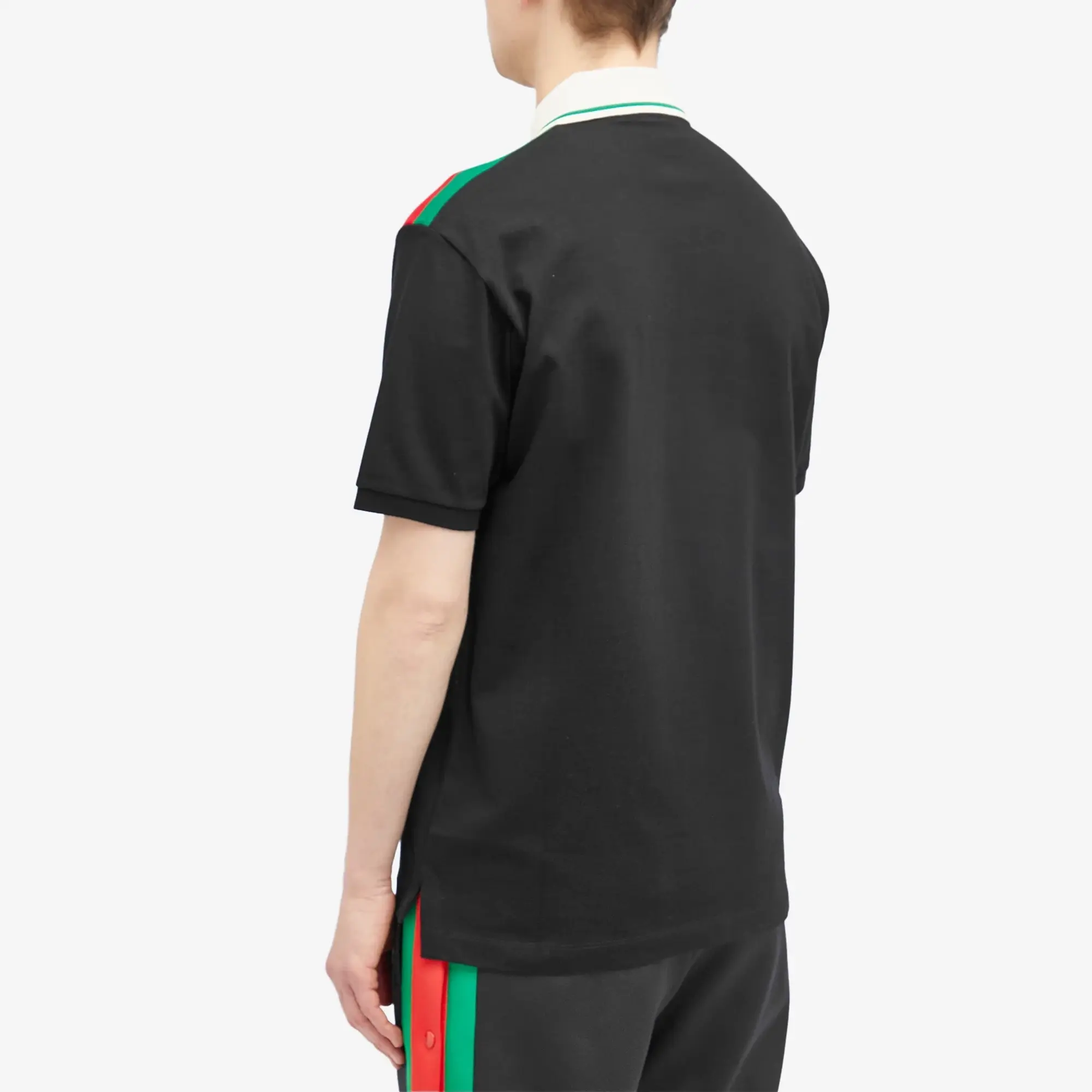 Gucci Men's GRG Logo Polo Shirt Black