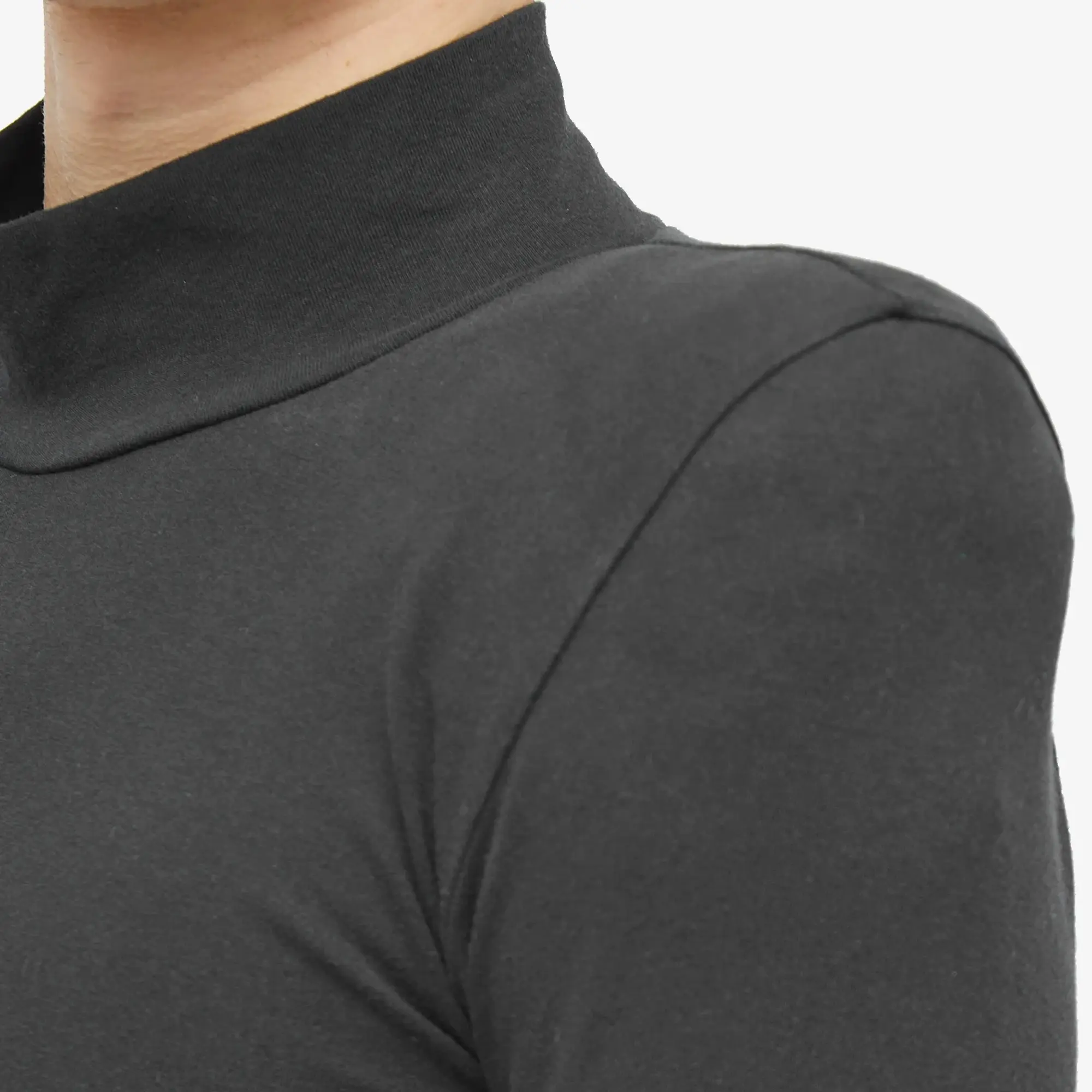 Balenciaga Men's Runway Long Sleeve Roll Neck Black