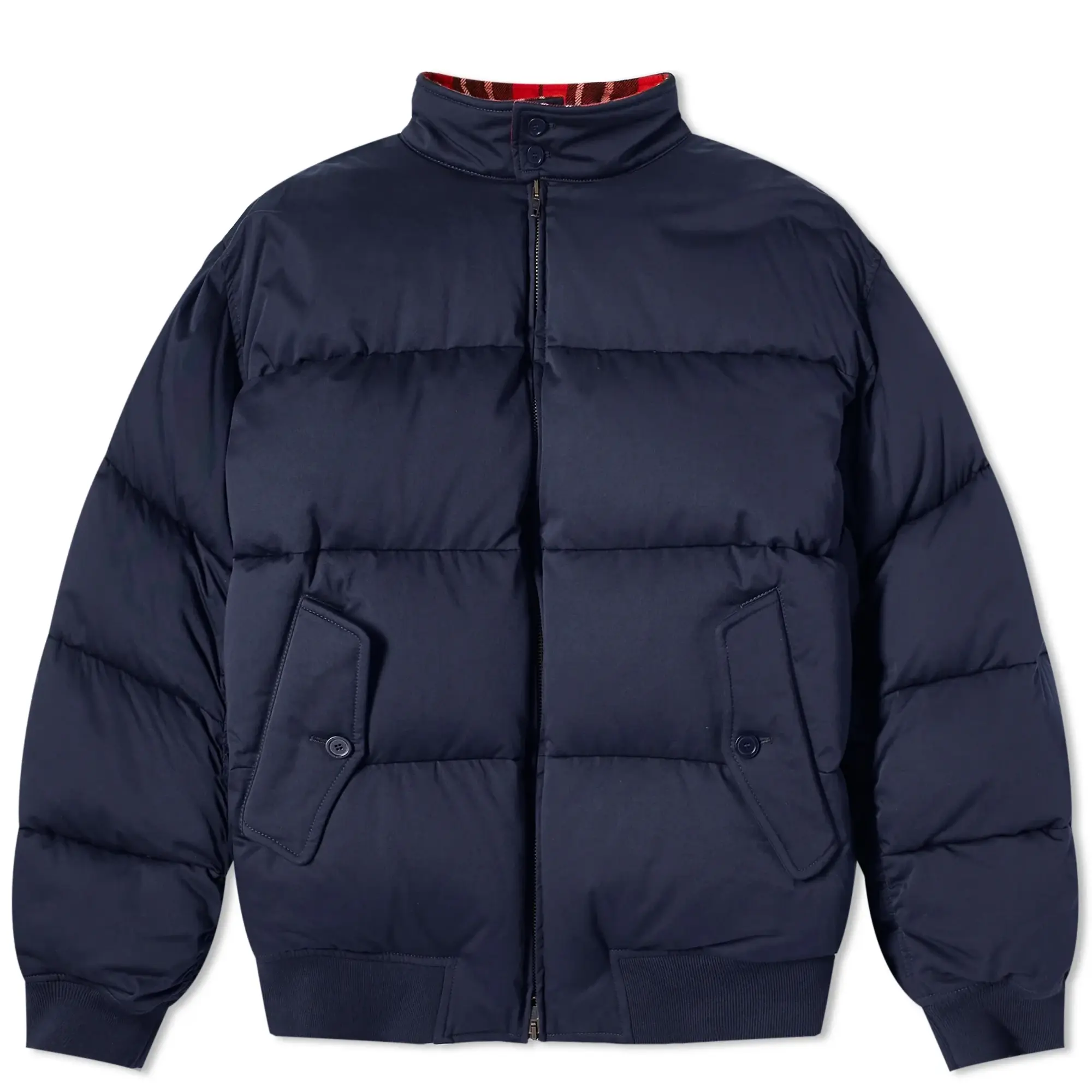 Balenciaga Men's Runway Puffer Jacket Dark Blue